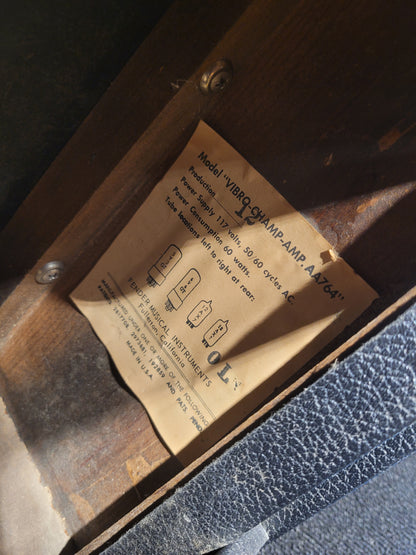 Fender Vibro Champ 6-Watt 1x8" Guitar Combo  1965