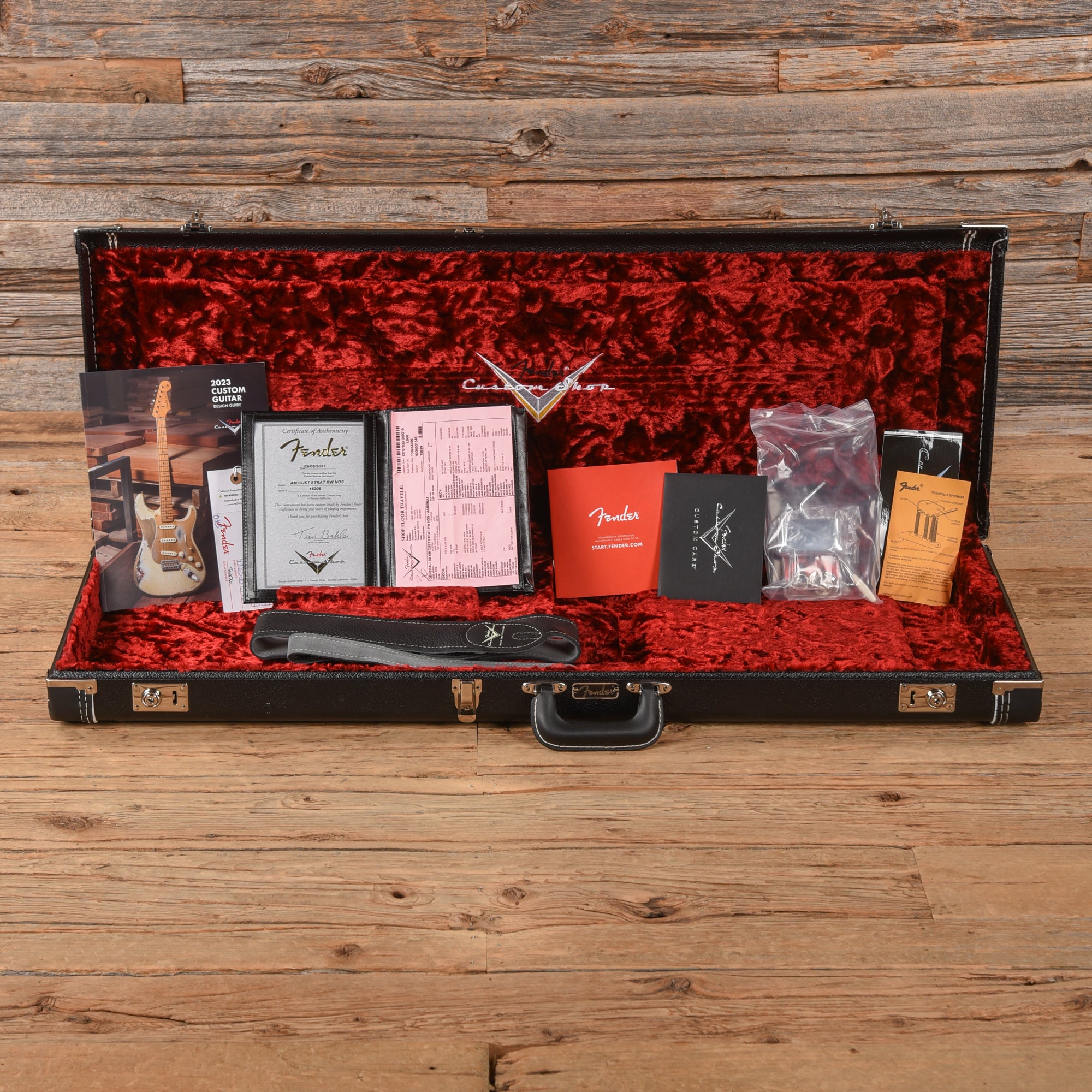 Fender Custom Shop American Custom Stratocaster NOS Aged Natural 2023