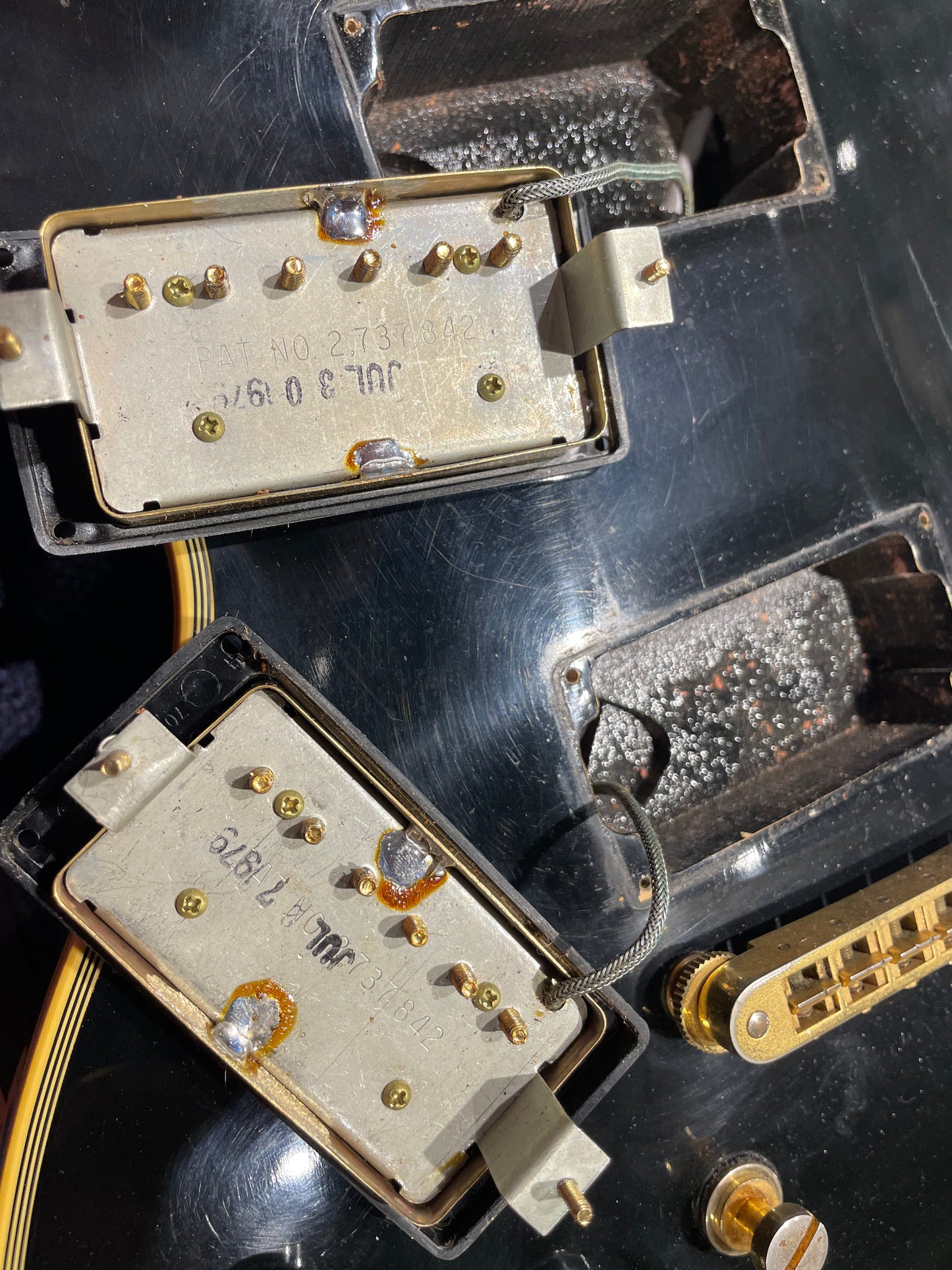 Gibson Les Paul Custom Black 1979 LEFTY