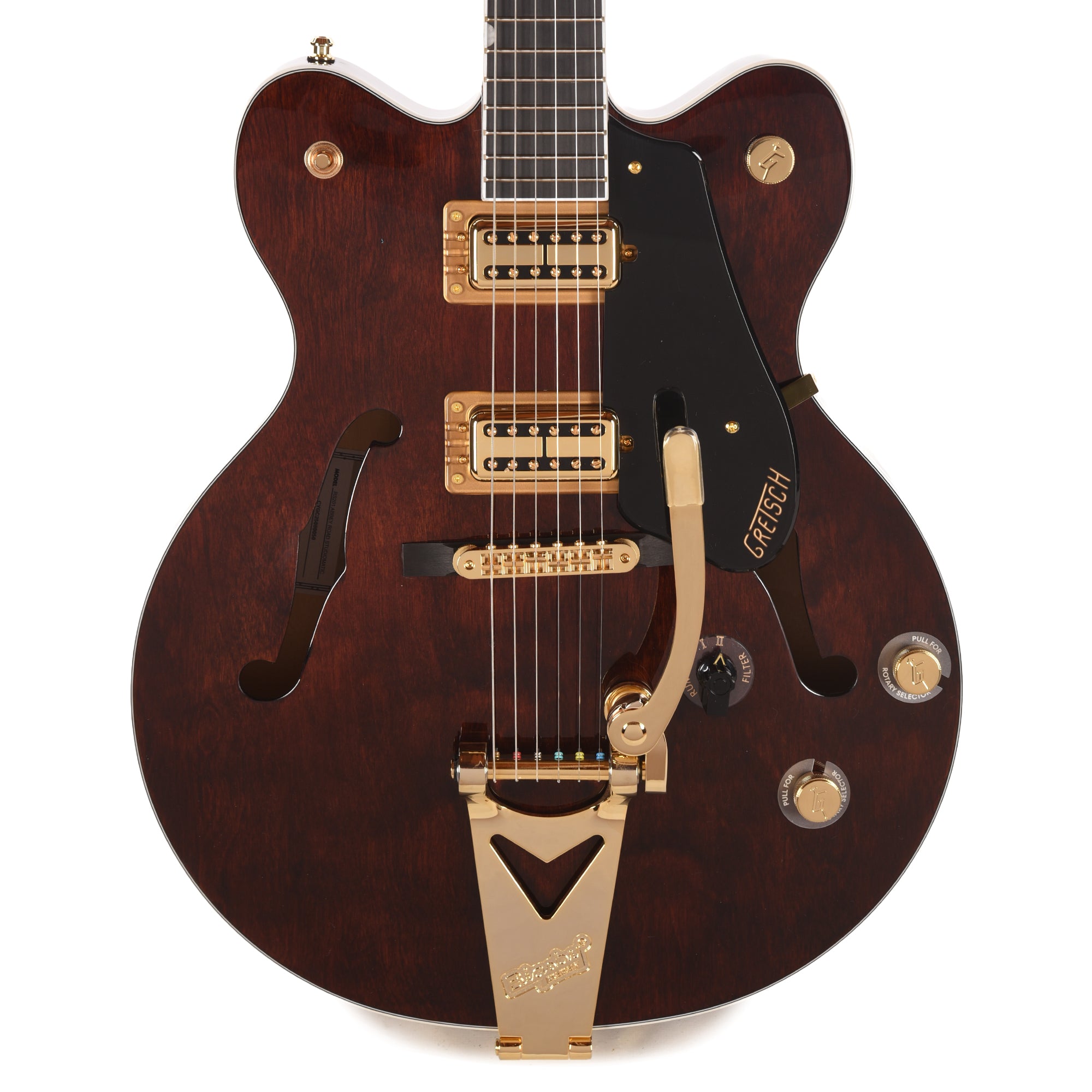 Gretsch Limited Edition Abbey Road Studiomatic Hollow Body Classic Walnut Stain w/Bigsby & Gold Hardware