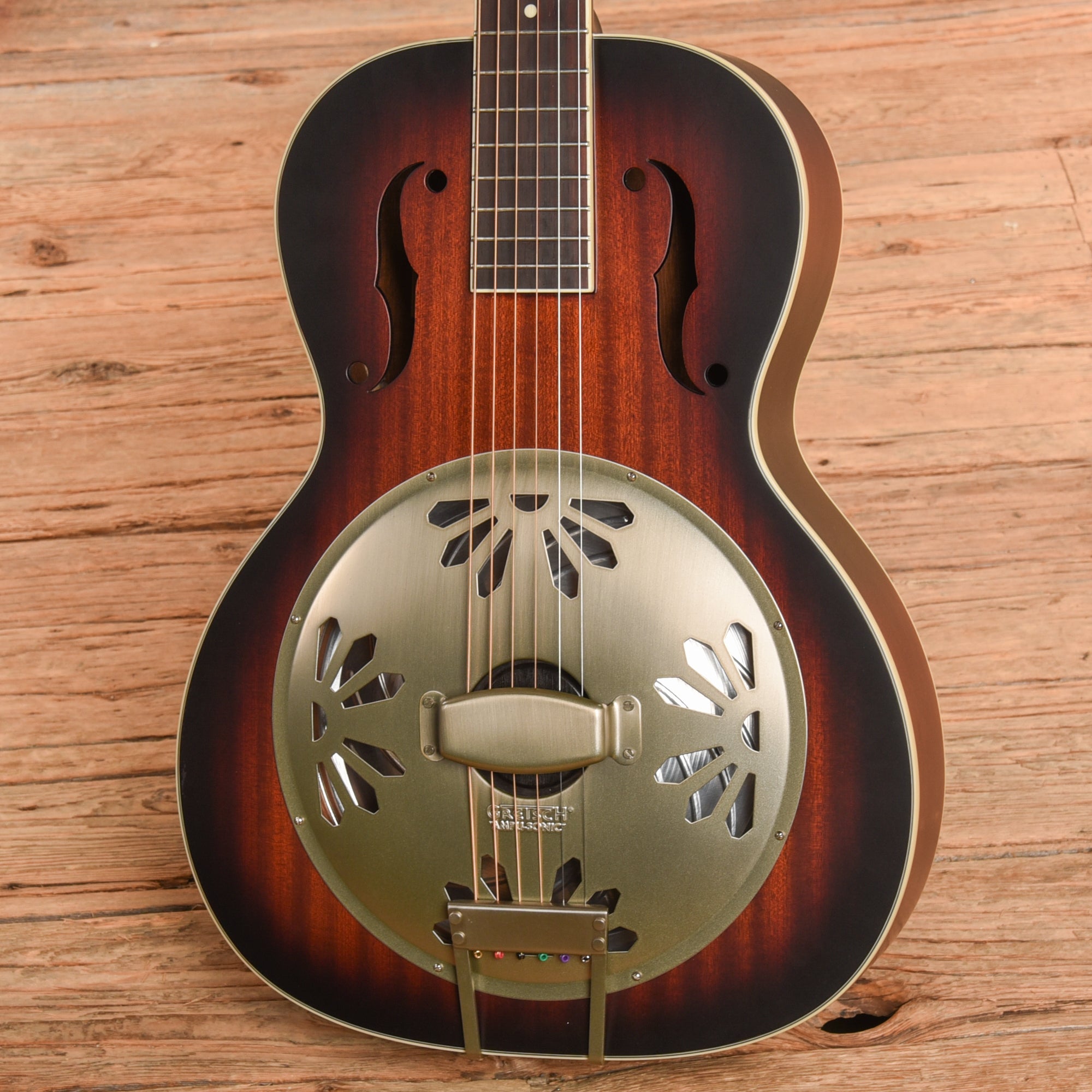 Gretsch G9241 Round Neck Resonator Red Sunburst 2022