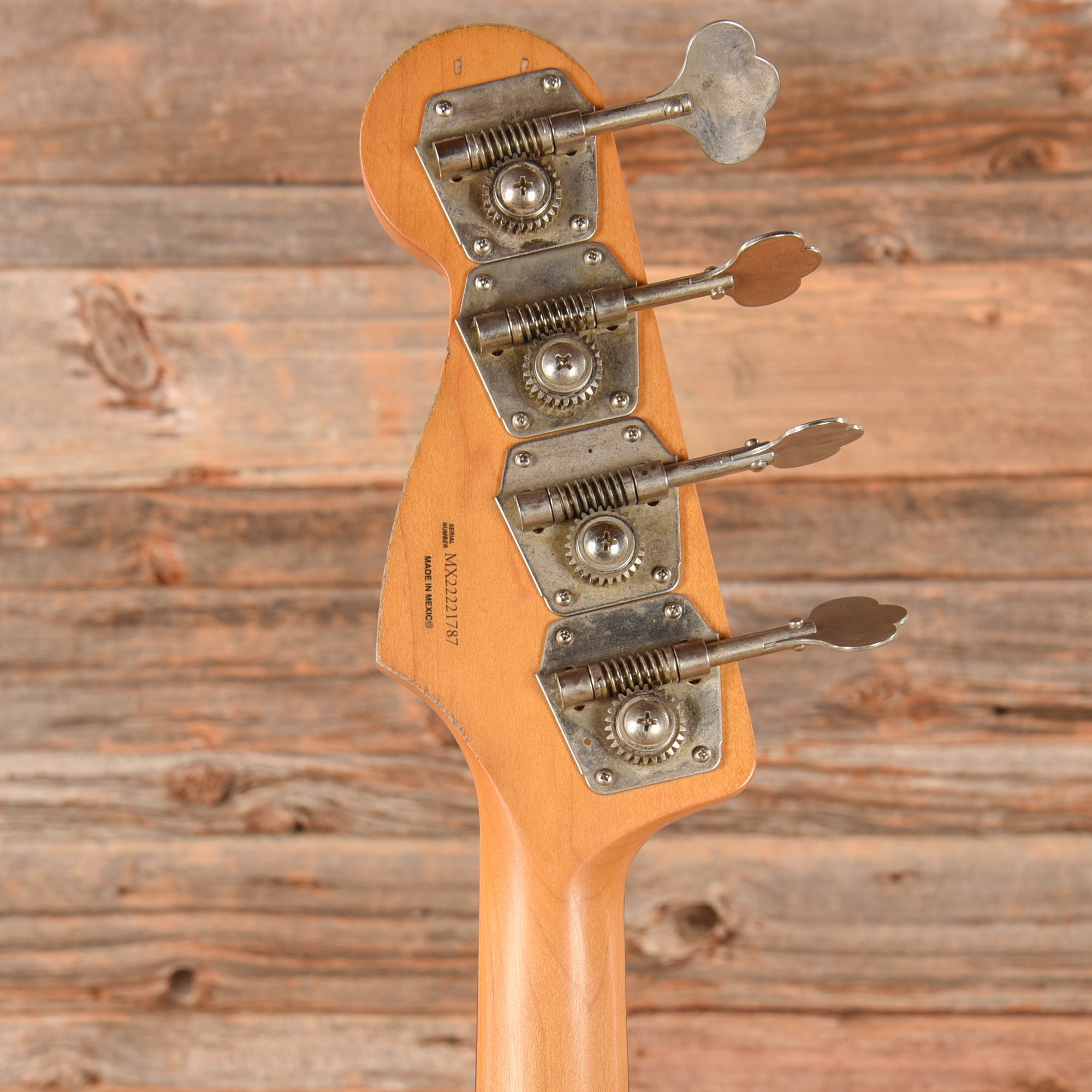 Fender Flea Artist Series Signature Road Worn Jazz Bass Shell Pink 2022