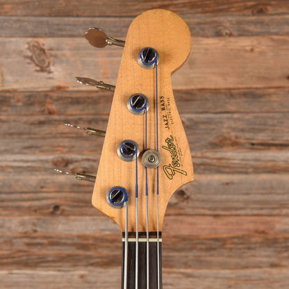 Fender Jazz Bass Olympic White Refin 1965