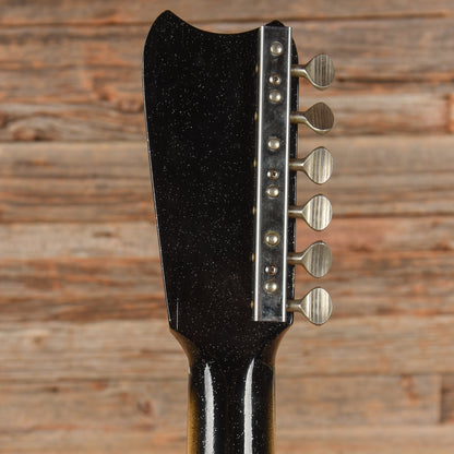 Silvertone 1448 w/Amp in Case Black