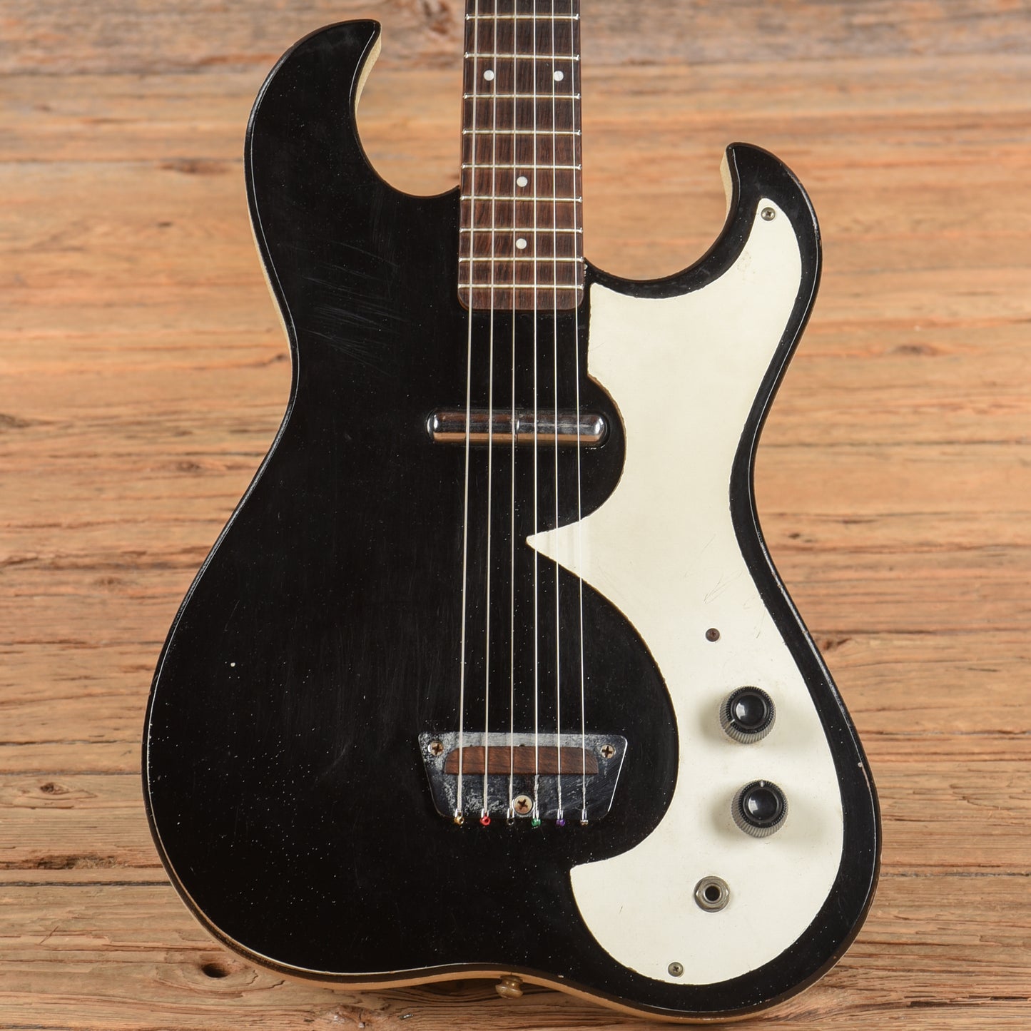 Silvertone 1448 w/ Amp Case Black 1960s