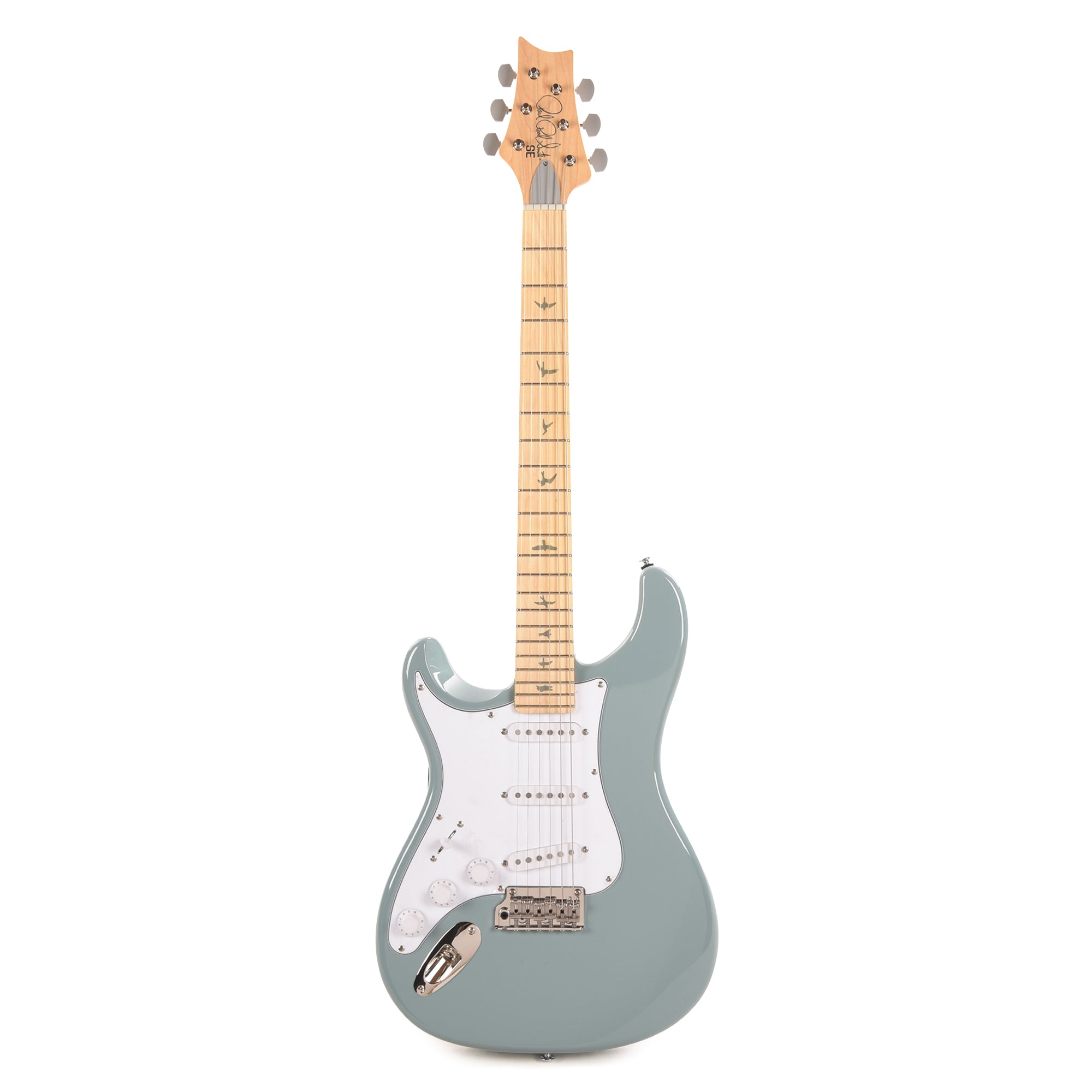 PRS SE Silver Sky Maple LEFTY Stone Blue