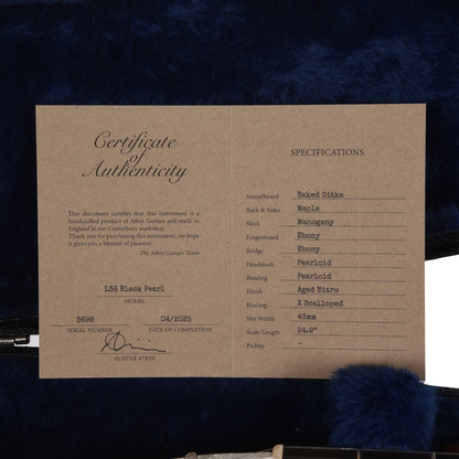 Atkin The Thirty Six Aged Black Pearl Baked Sitka/Maple