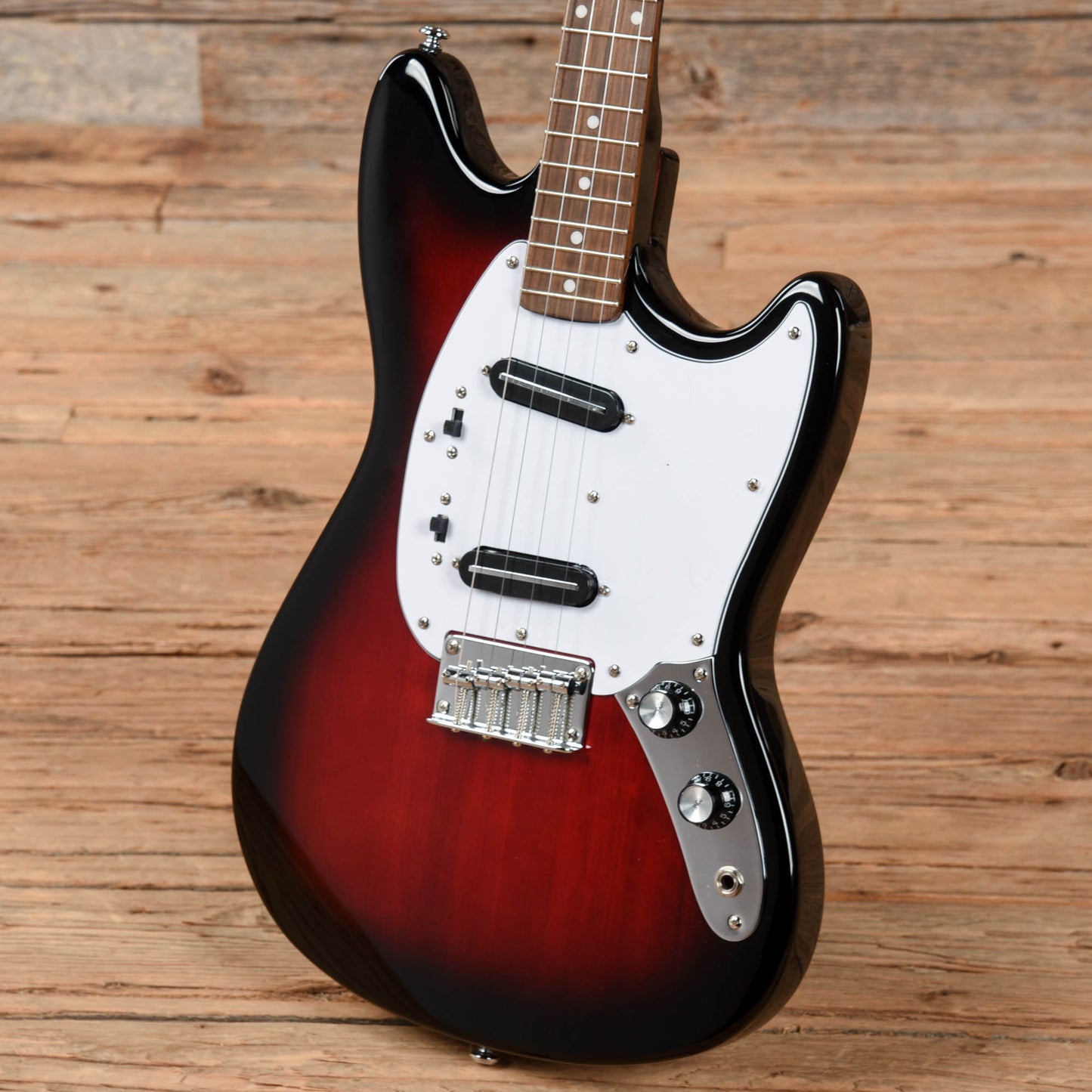 Eastwood Warren Ellis Duo-Special Electric Tenor Guitar Red Burst