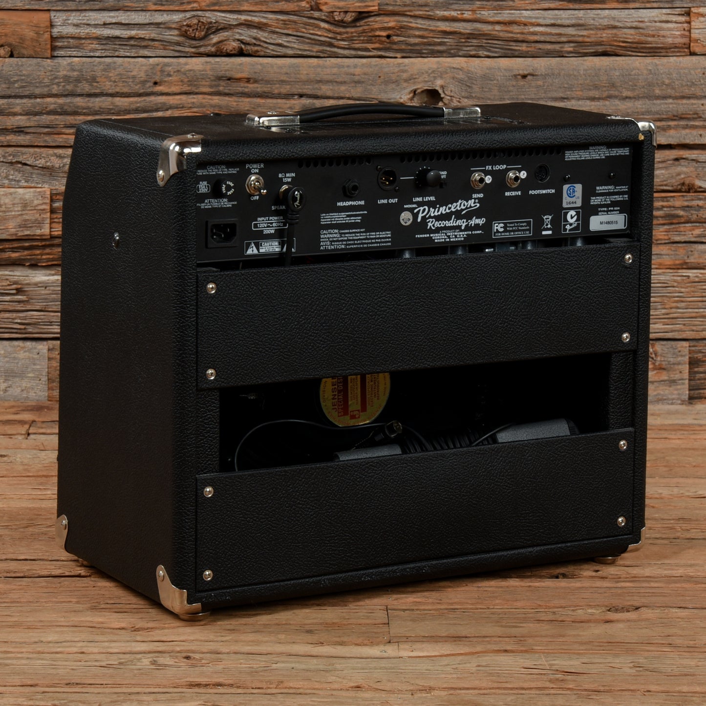 Fender Princeton Recording 15-Watt 1x10" Guitar Combo Amp