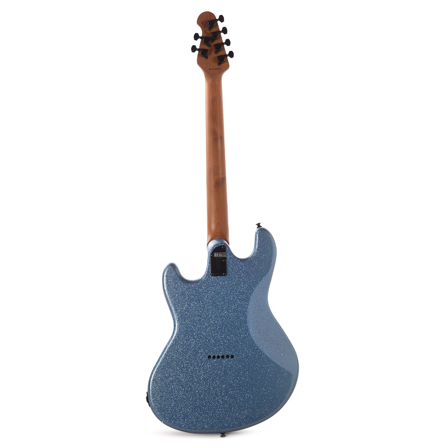Sterling by Music Man Fluff Artist Series StingRay Guitar Amana Boat Blue