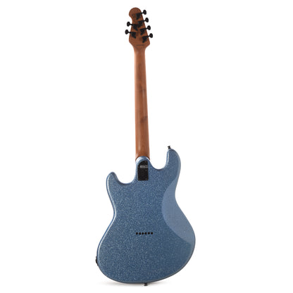 Sterling by Music Man Fluff Artist Series StingRay Guitar Amana Boat Blue