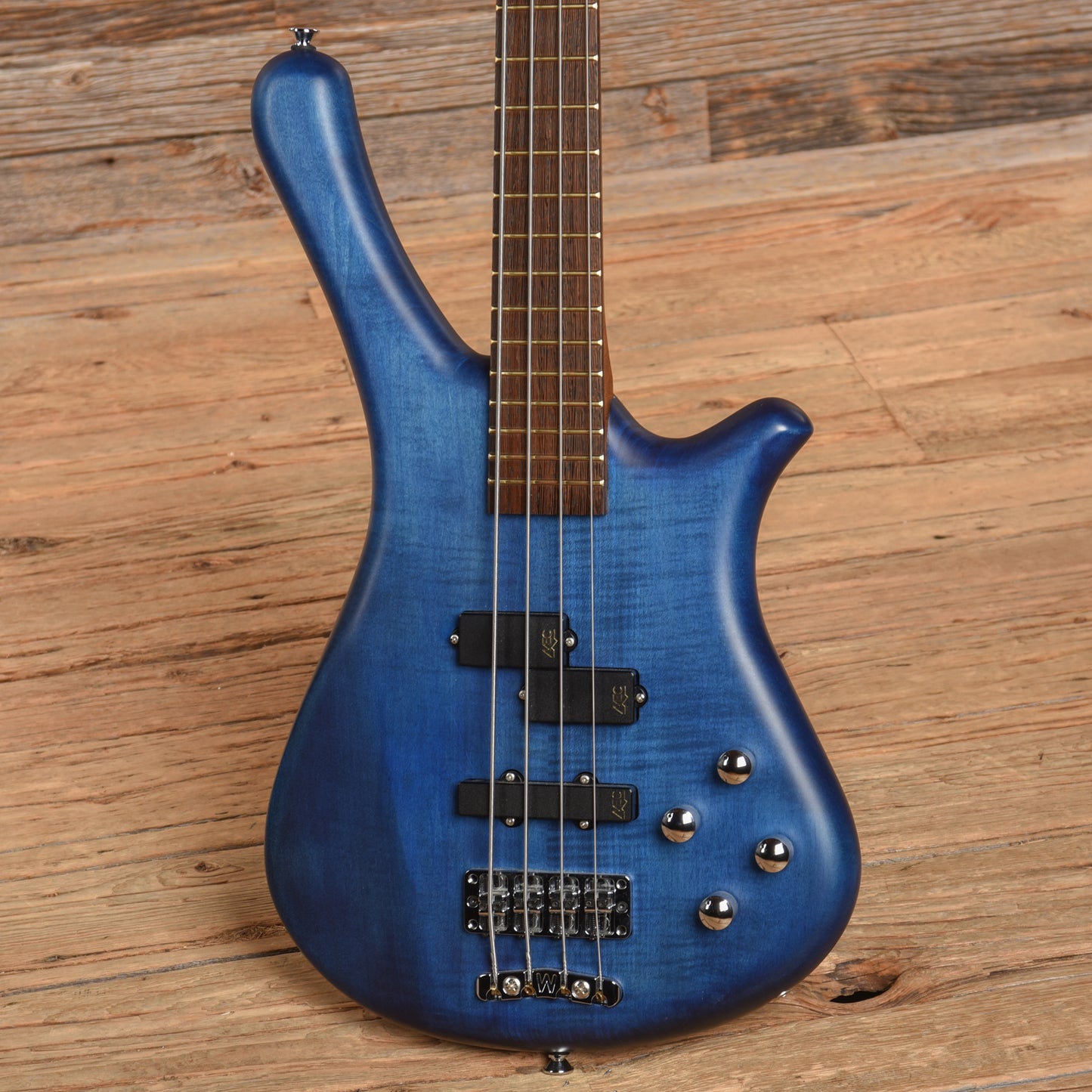 Warwick Fortress One Tranparent Blue Satin 2000