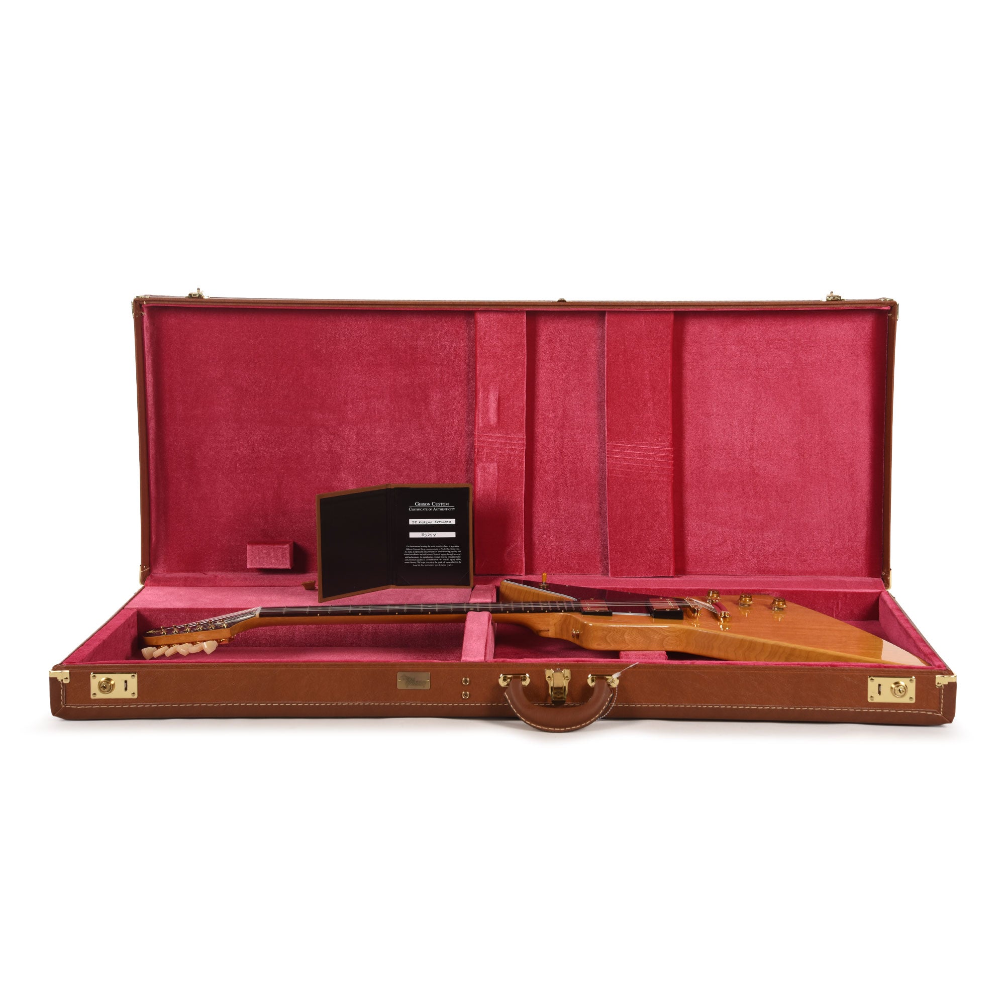 Gibson Custom Shop 1958 Korina Explorer Reissue Natural w/Black Pickguard