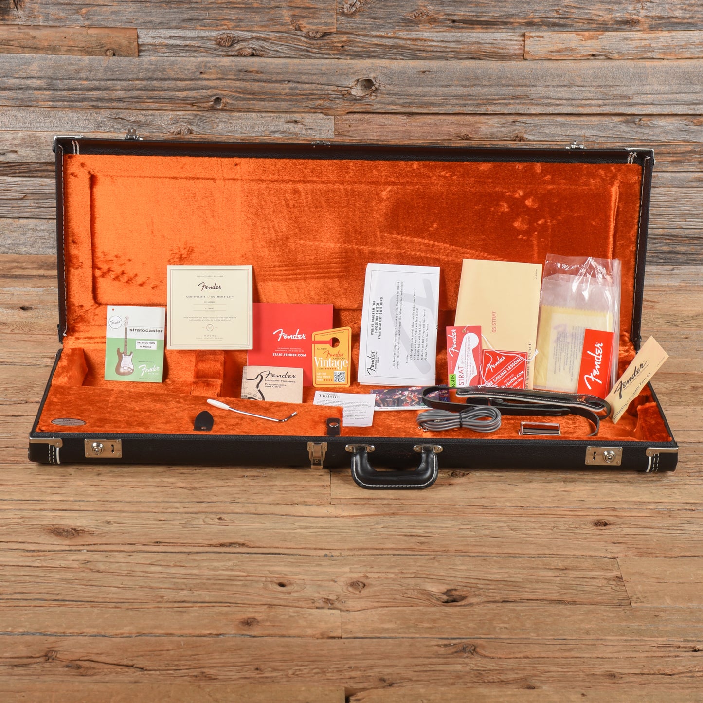 Fender American Vintage '65 Stratocaster Sunburst 2016 LEFTY