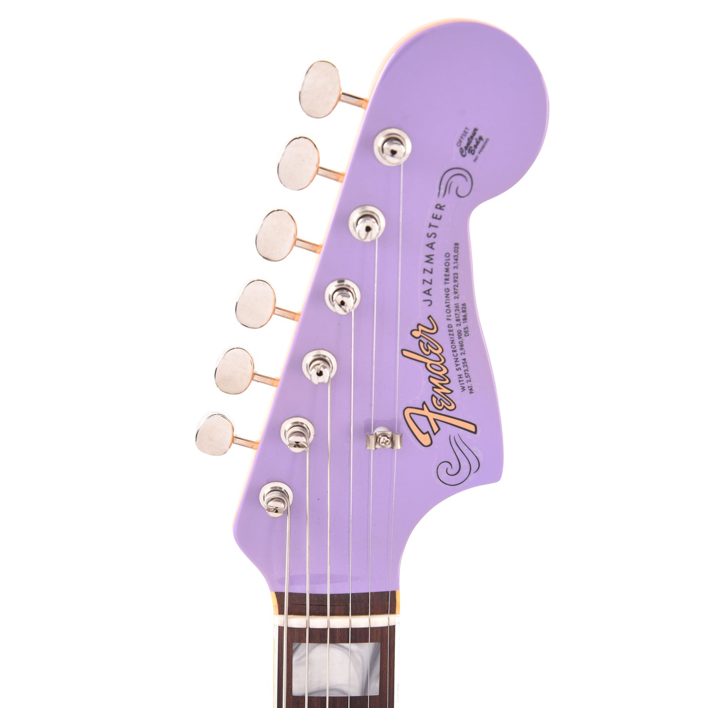 Fender Custom Shop 1966 Jazzmaster "Chicago Special" Deluxe Closet Classic Aged Lavender w/Matching Headcap