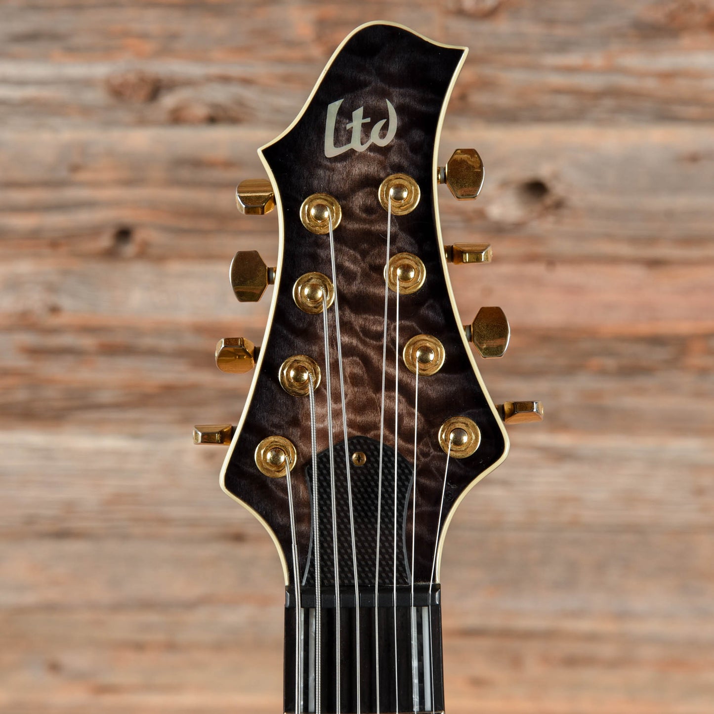 LTD JR-608 Javier Reyes Signature Fade Blue Sunburst 2015