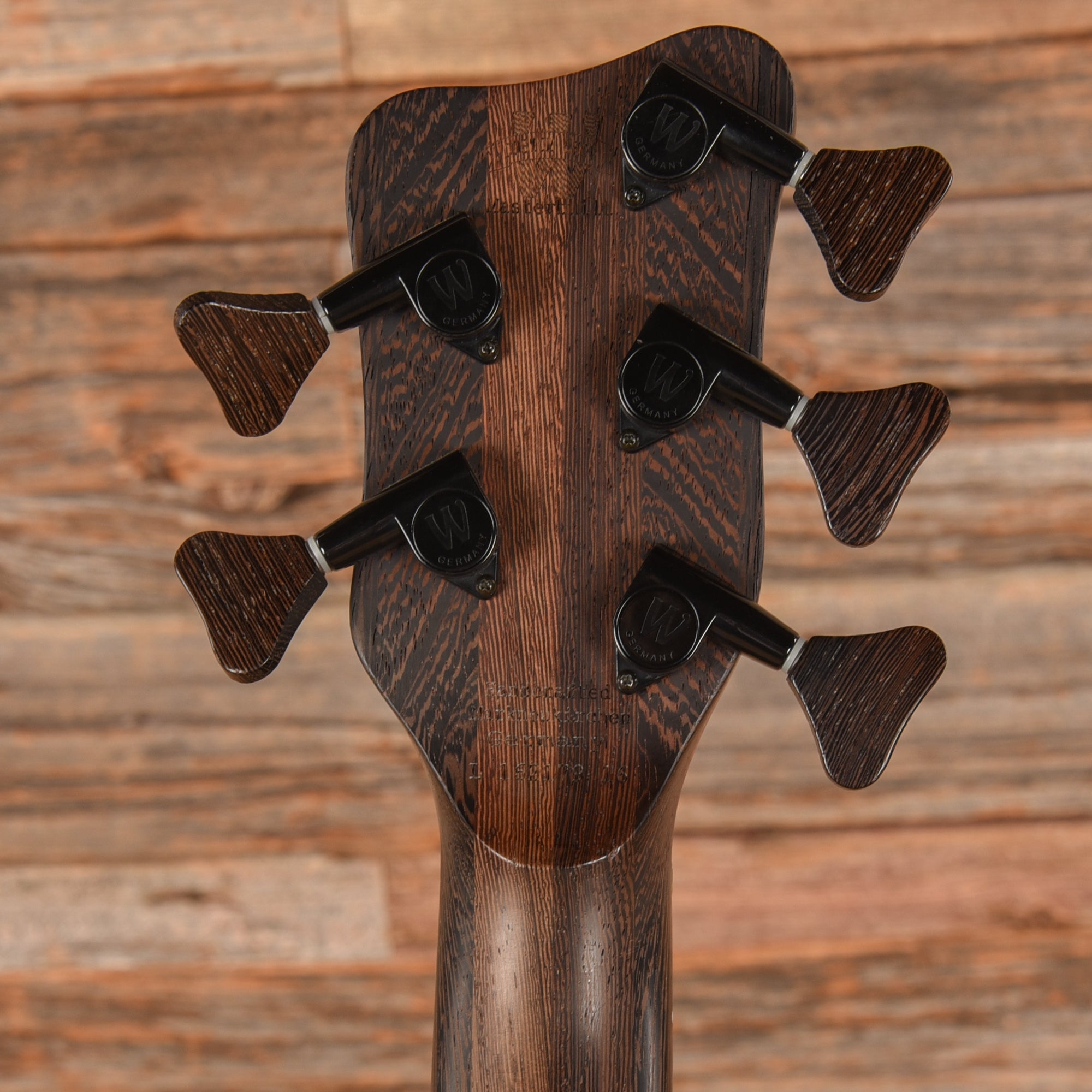 Warwick Custom Shop Masterbuilt Corvette $$ 5-String Transparent Black 2016