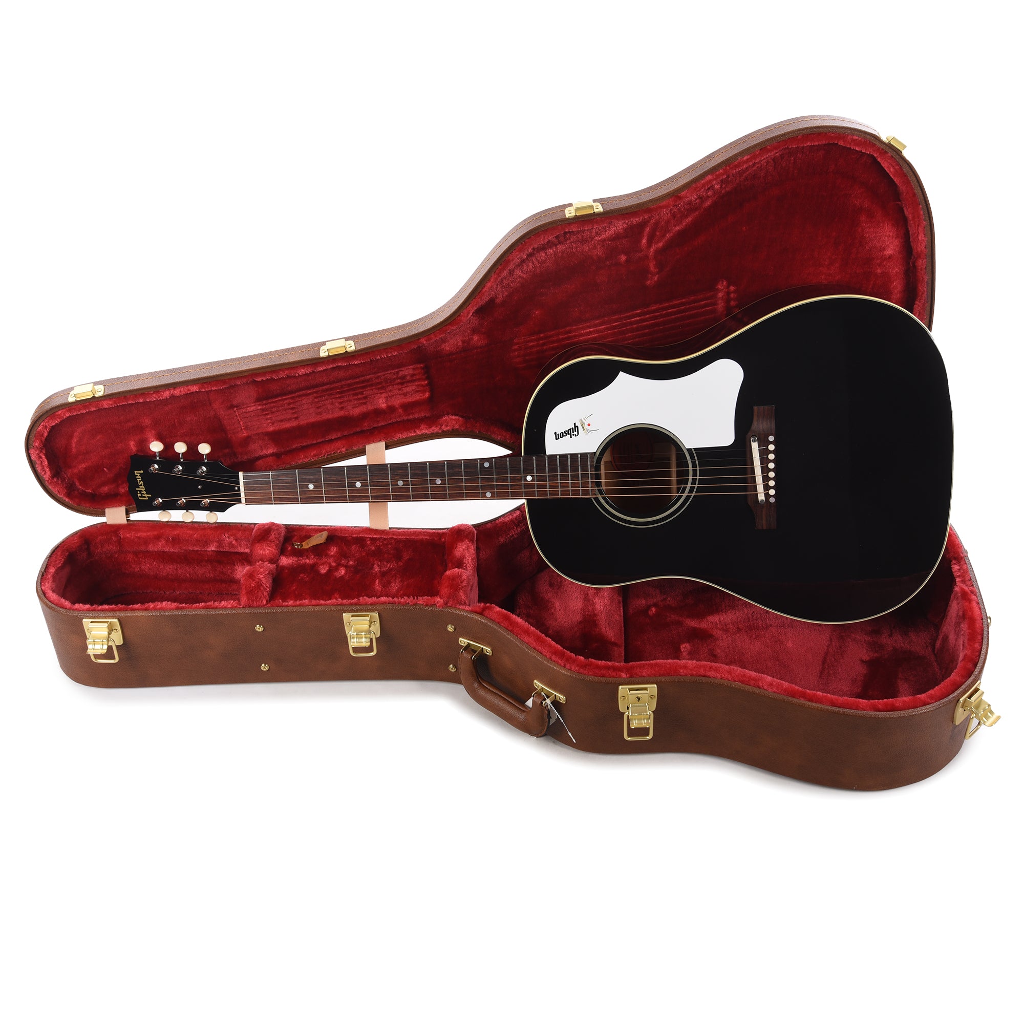 Gibson Original '60s J-45 Original Ebony w/Adjustable Saddle