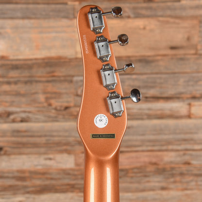 Silvertone 1444 Short Scale Bass Copper Metallic