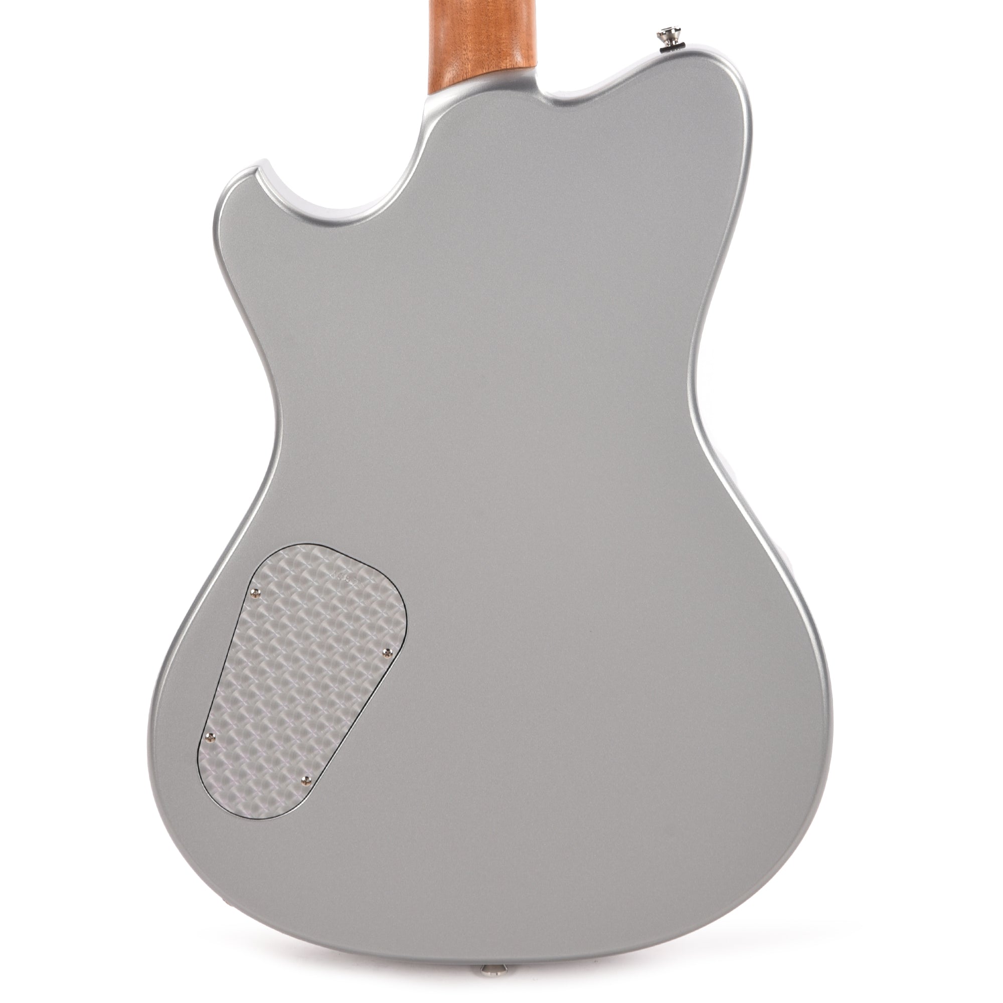 Powers Electric A-Type Dolomite Silver w/FF42 Engine Turned Pickups