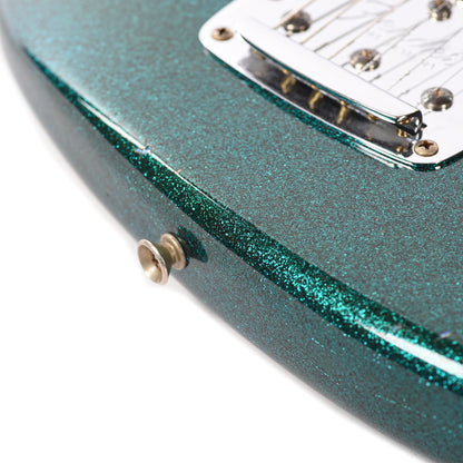 Fender Custom Shop 1962 Jazzmaster Journeyman Relic Nicotine Lake Placid Blue Sparkle Master Built by Levi Perry