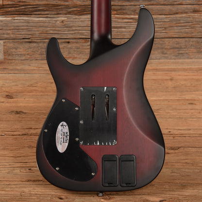 Schecter C-1 Platinum FR S Sustainiac Crimson Red Burst Satin