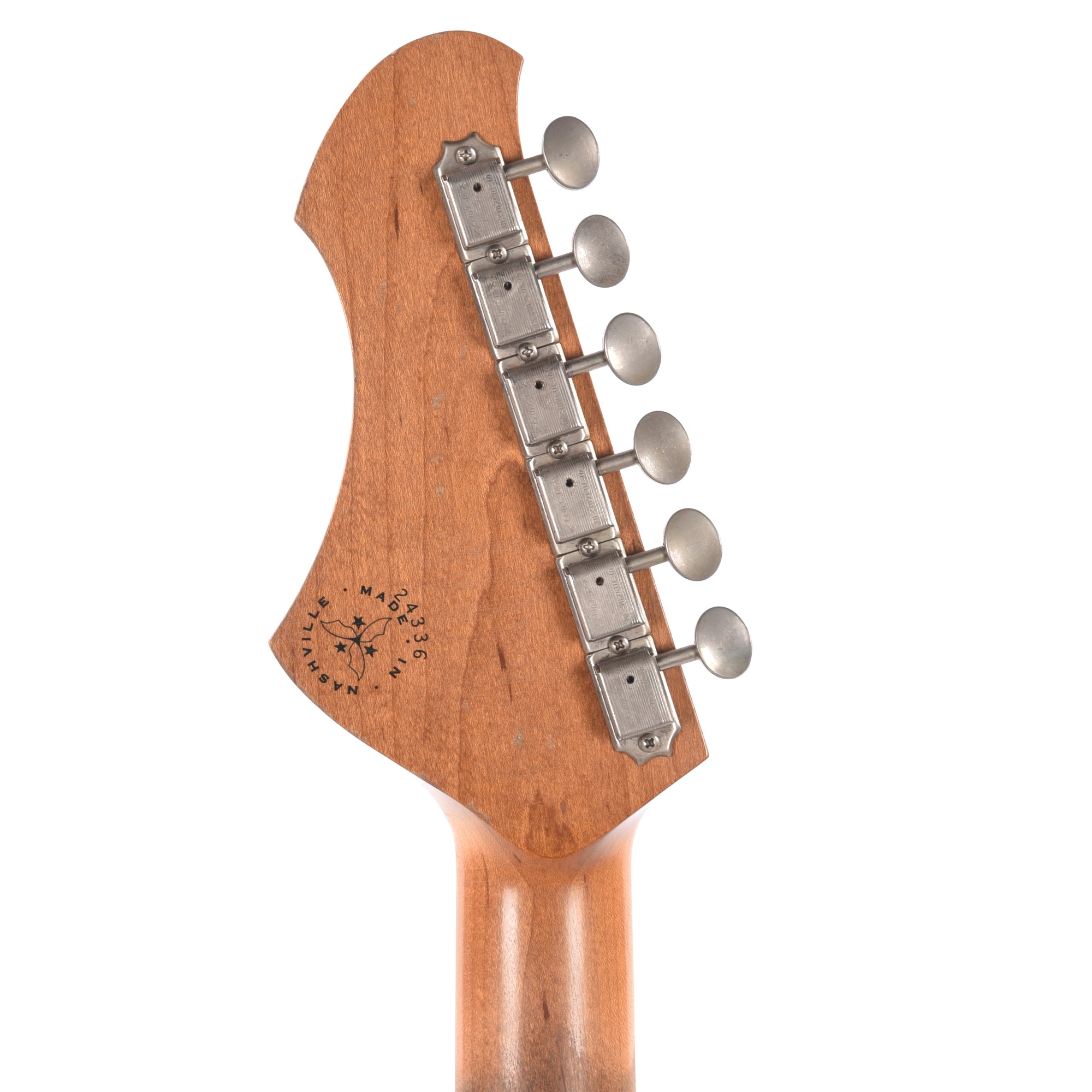 Novo Miris P2 Cadillac Green Light Distress w/Fralin P-90 Pickups