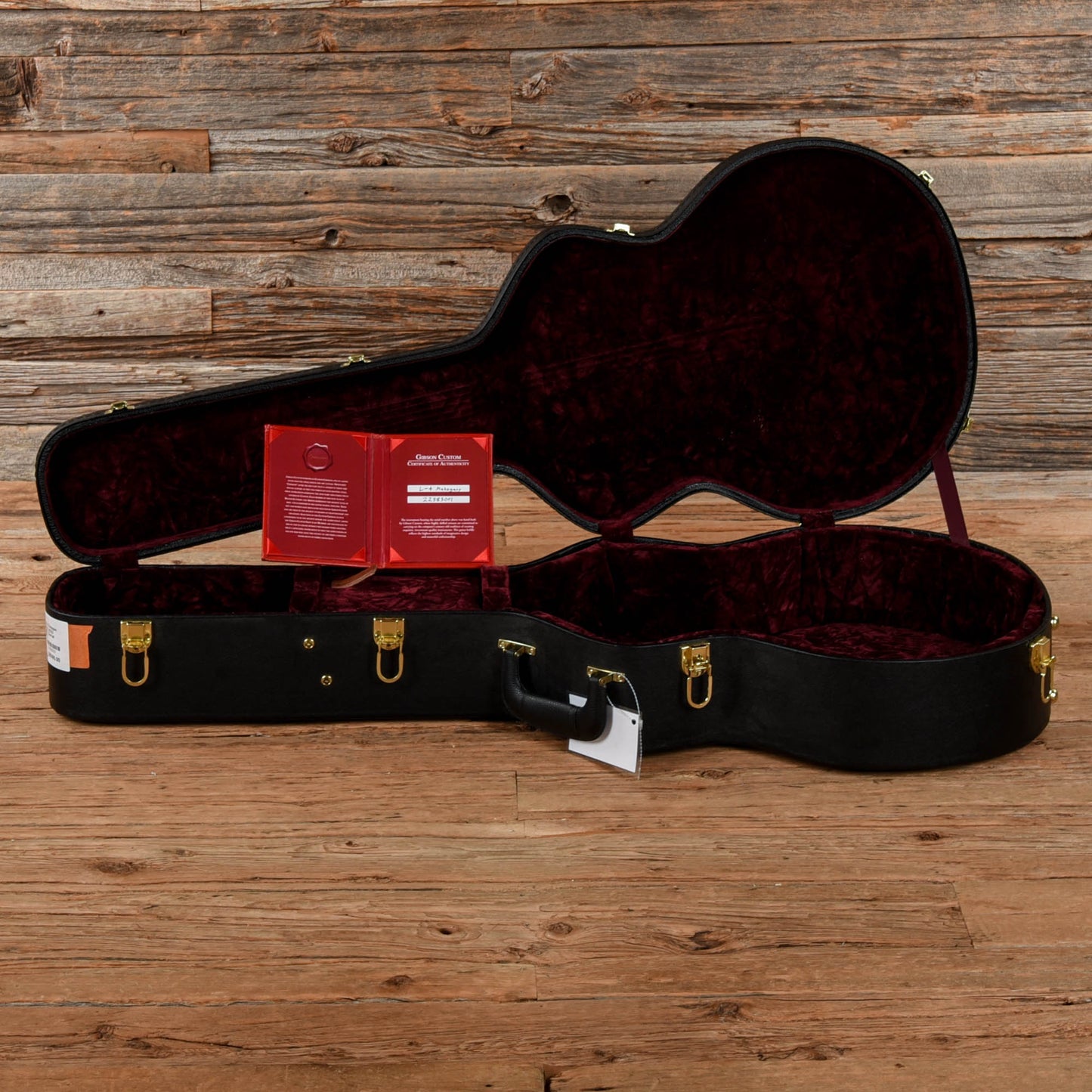 Gibson Custom Shop Crimson L-4 CES Mahogany Sunburst 2023