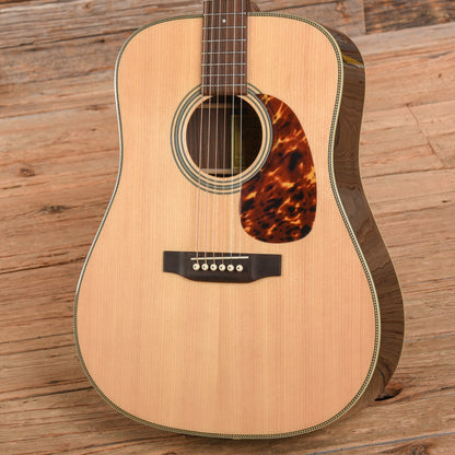 Recording King Deluxe All Solid Dreadnought Aged Adirondack Spruce/Rosewood