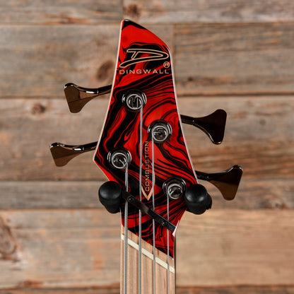 Dingwall NG2 Adam "Nolly" Getgood Signature Ferrari Red Swirl