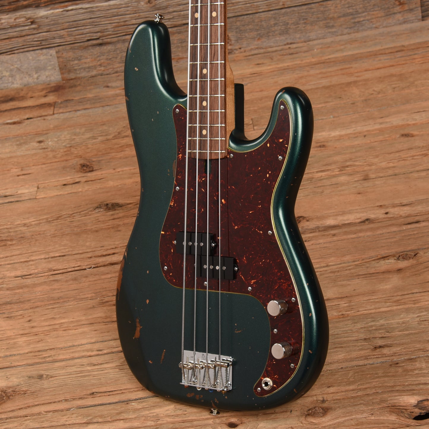 Olinto by LaBella P-Bass Relic British Racing Green 2024