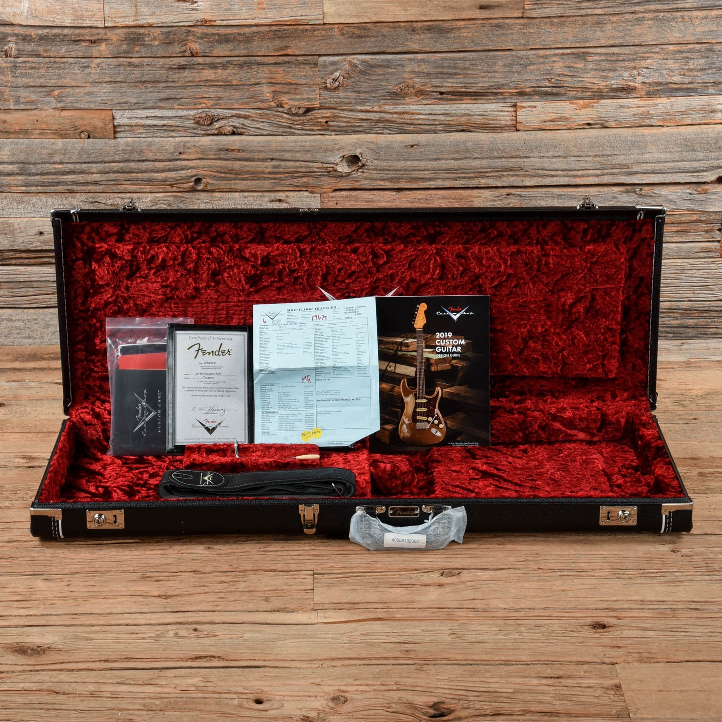 Fender Custom Shop '67 Reissue Stratocaster Relic Firemist Silver 2019