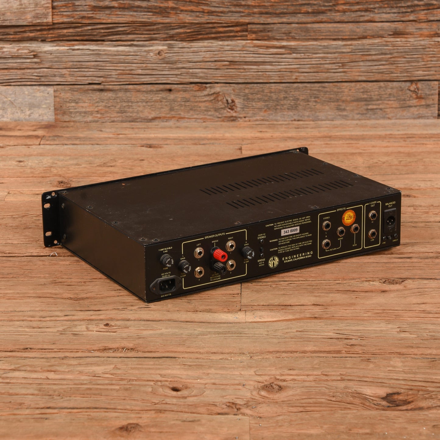 SWR SM-400S Bass Head