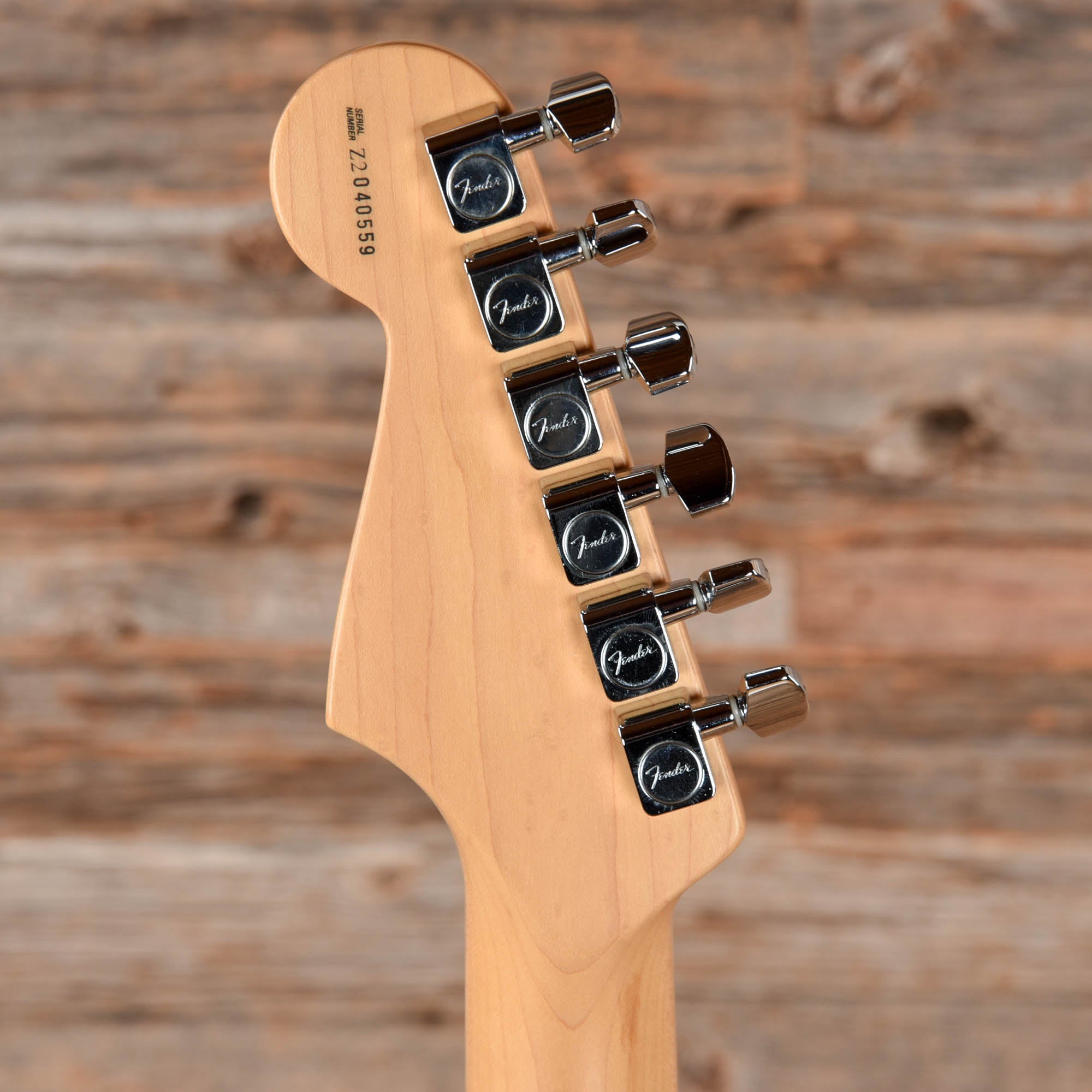 Fender American Series Stratocaster Chrome Blue 2002