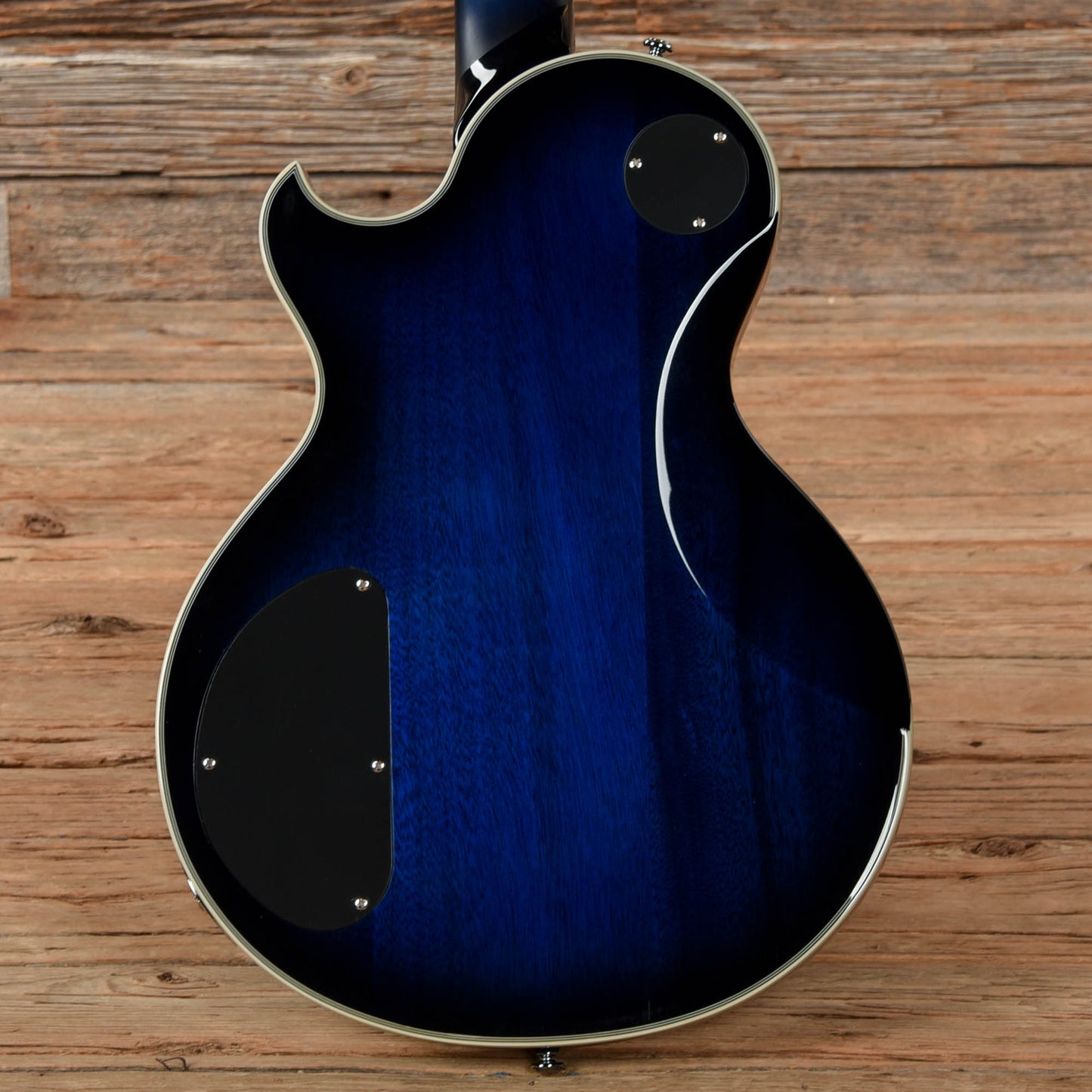 Schecter Solo-II Supreme See Thru Blue Burst 2022