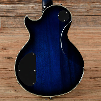 Schecter Solo-II Supreme See Thru Blue Burst 2022