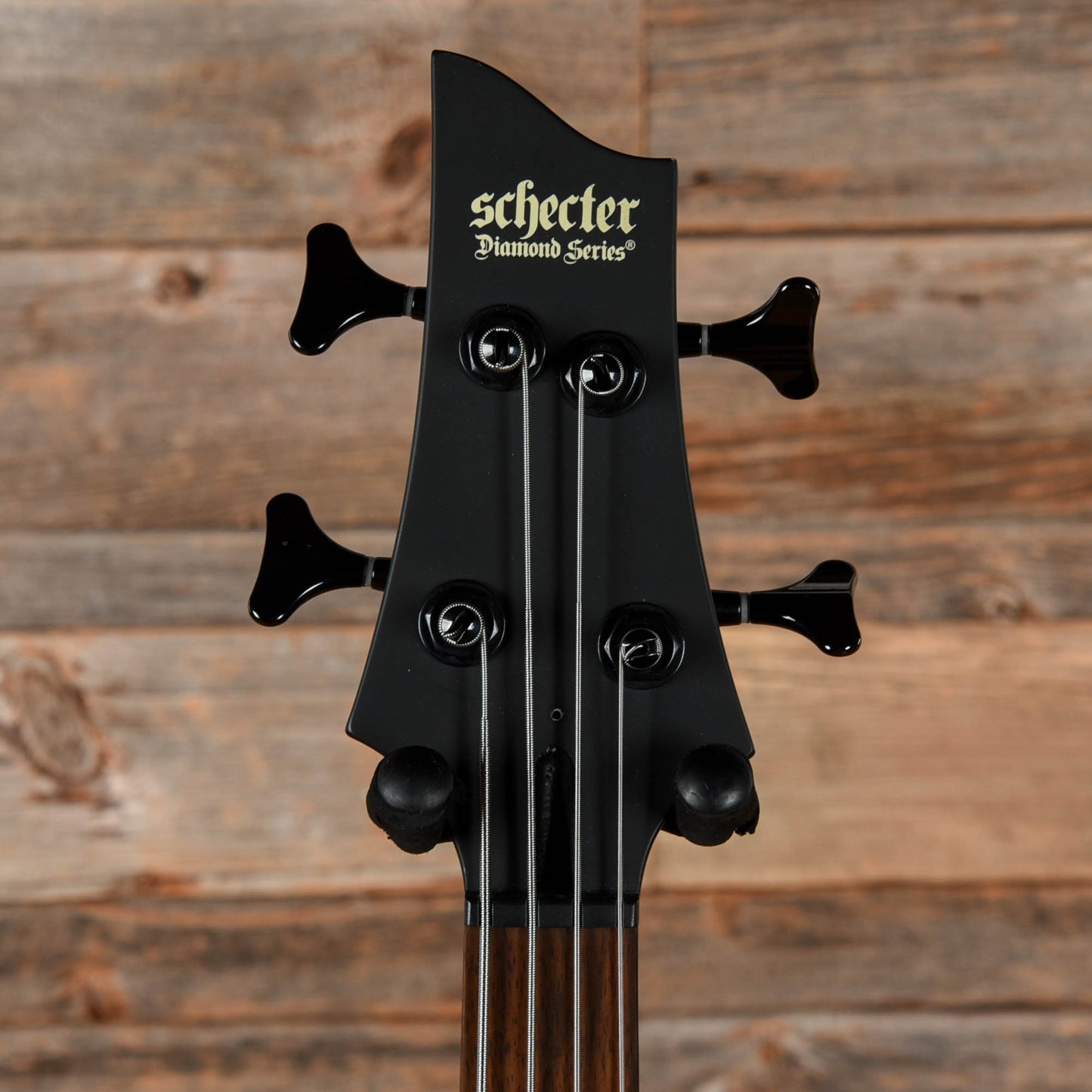 Schecter Stiletto Stealth-4 Satin Black 2019