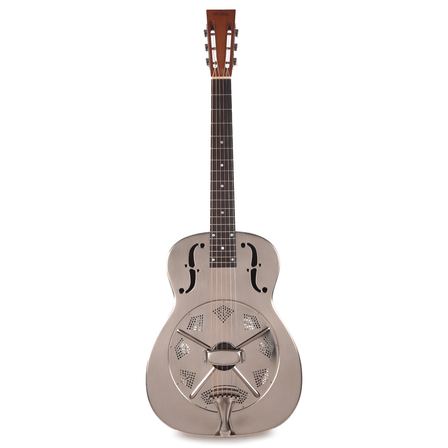 National NRP Single Cone Steel Rubbed Nickel 14-Fret