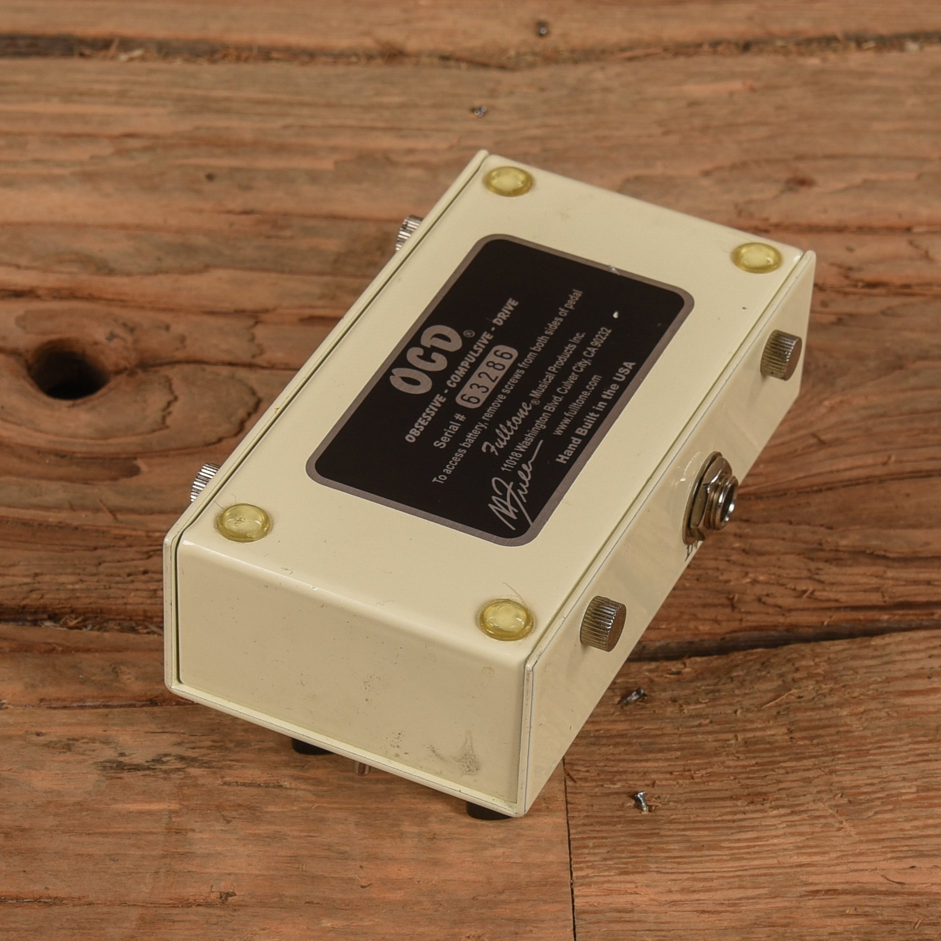 Fulltone OCD V1.4 シリアル24615 Fulltone OCD V1.4 – Chicago Music Exchange