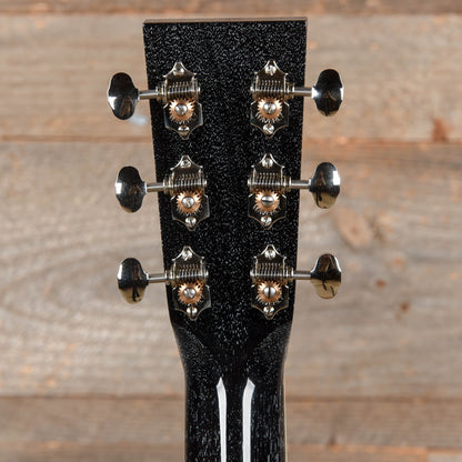 Collings OM1 Jet Black Top Doghair Back/Sides w/Pearloid Pickguard