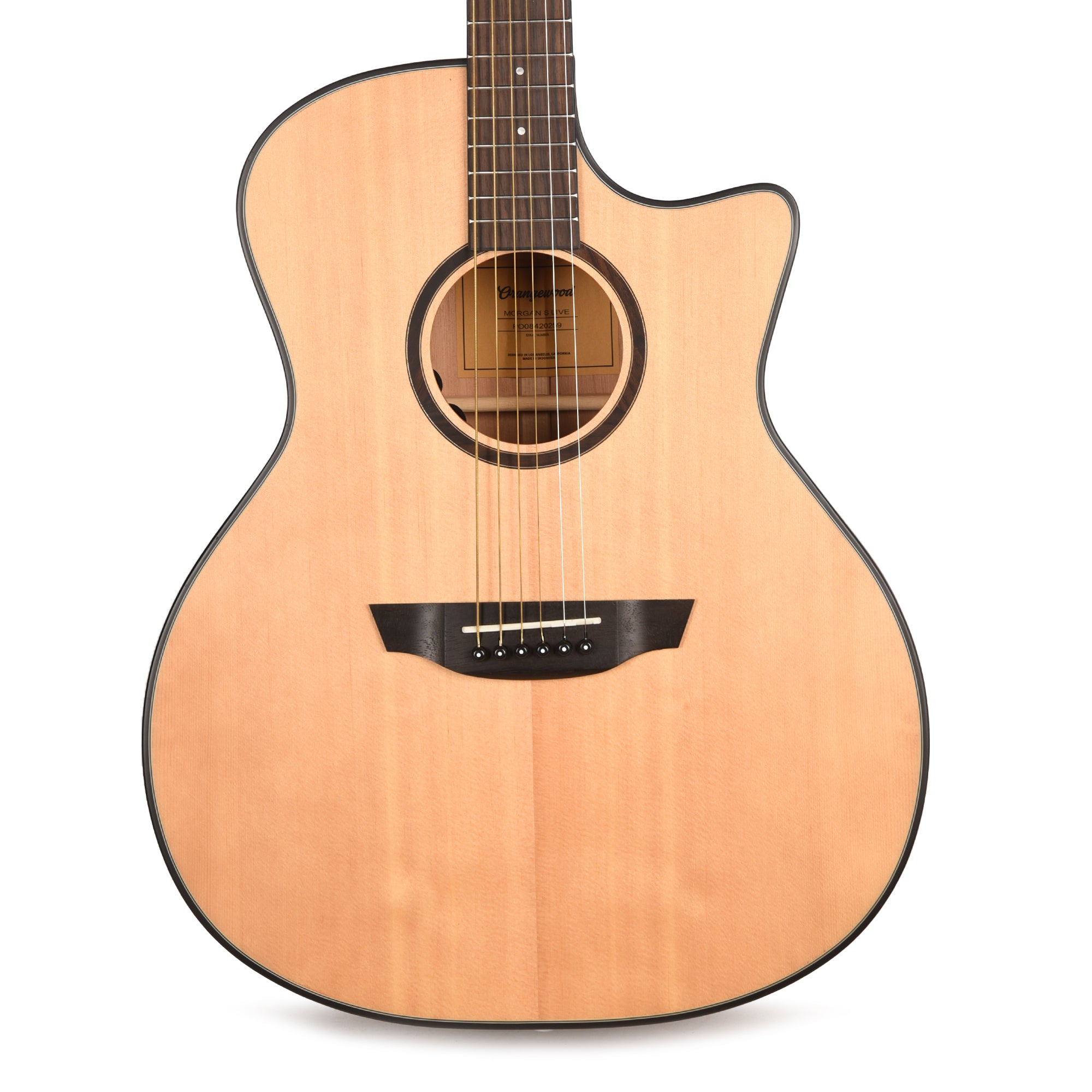 Orangewood Morgan Spruce Live Acoustic Electric Guitar