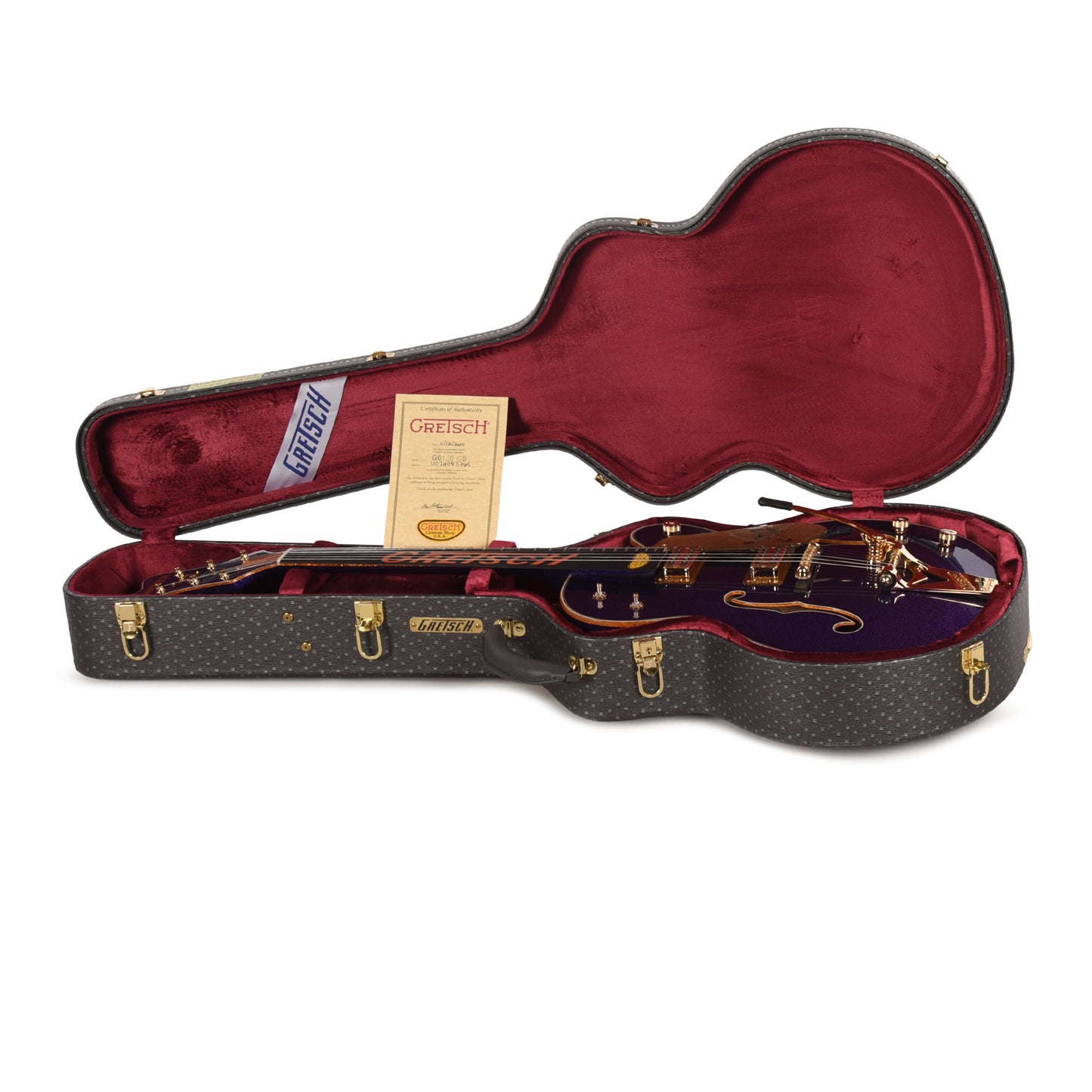 Gretsch Custom Shop G6136T-59 Falcon NOS Aged Purple Sparkle Master Built by Chad Henrichsen