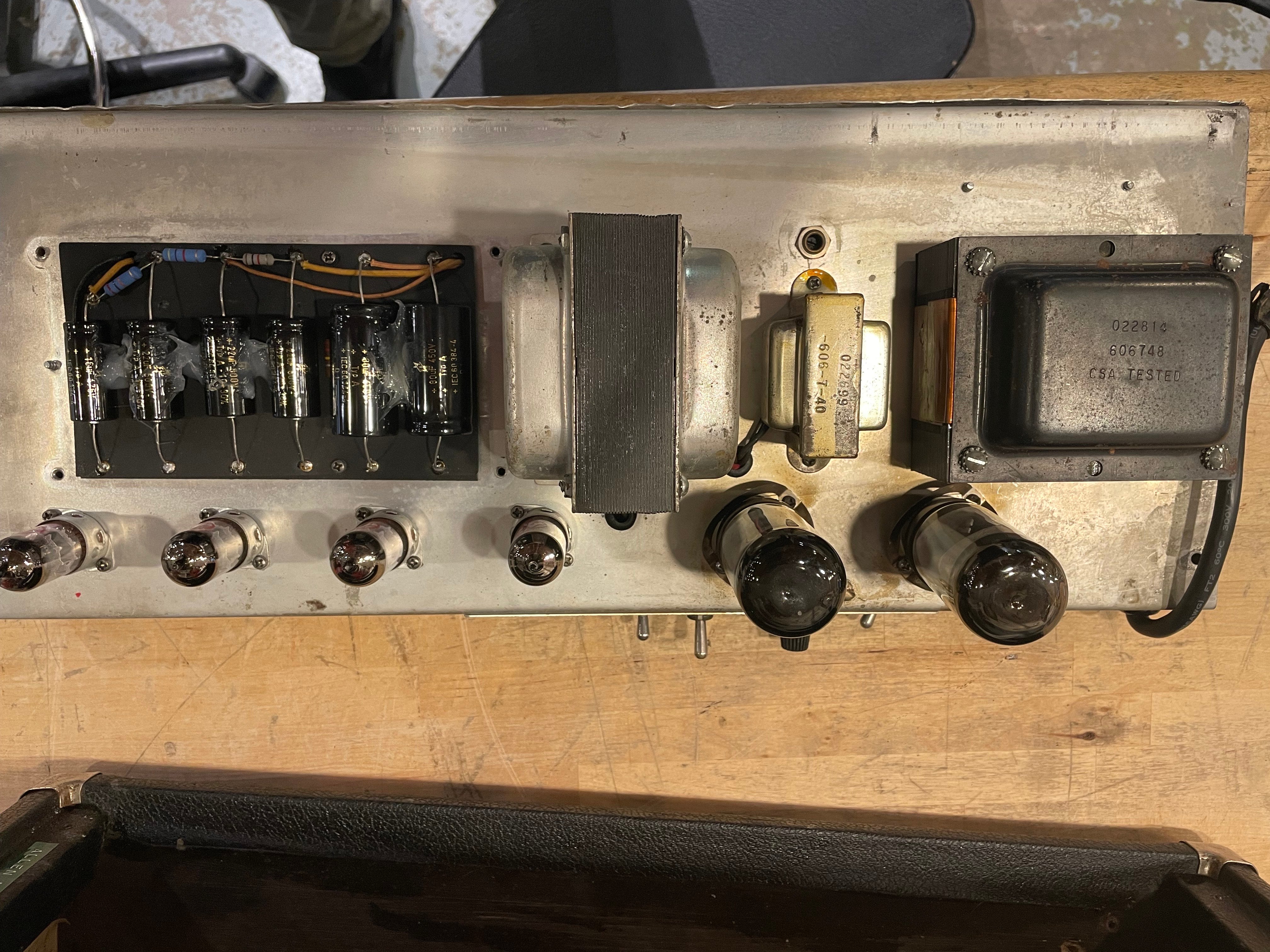 Fender Fender Bassman Drip Edge Head  - Dave Amato of REO Speedwagon