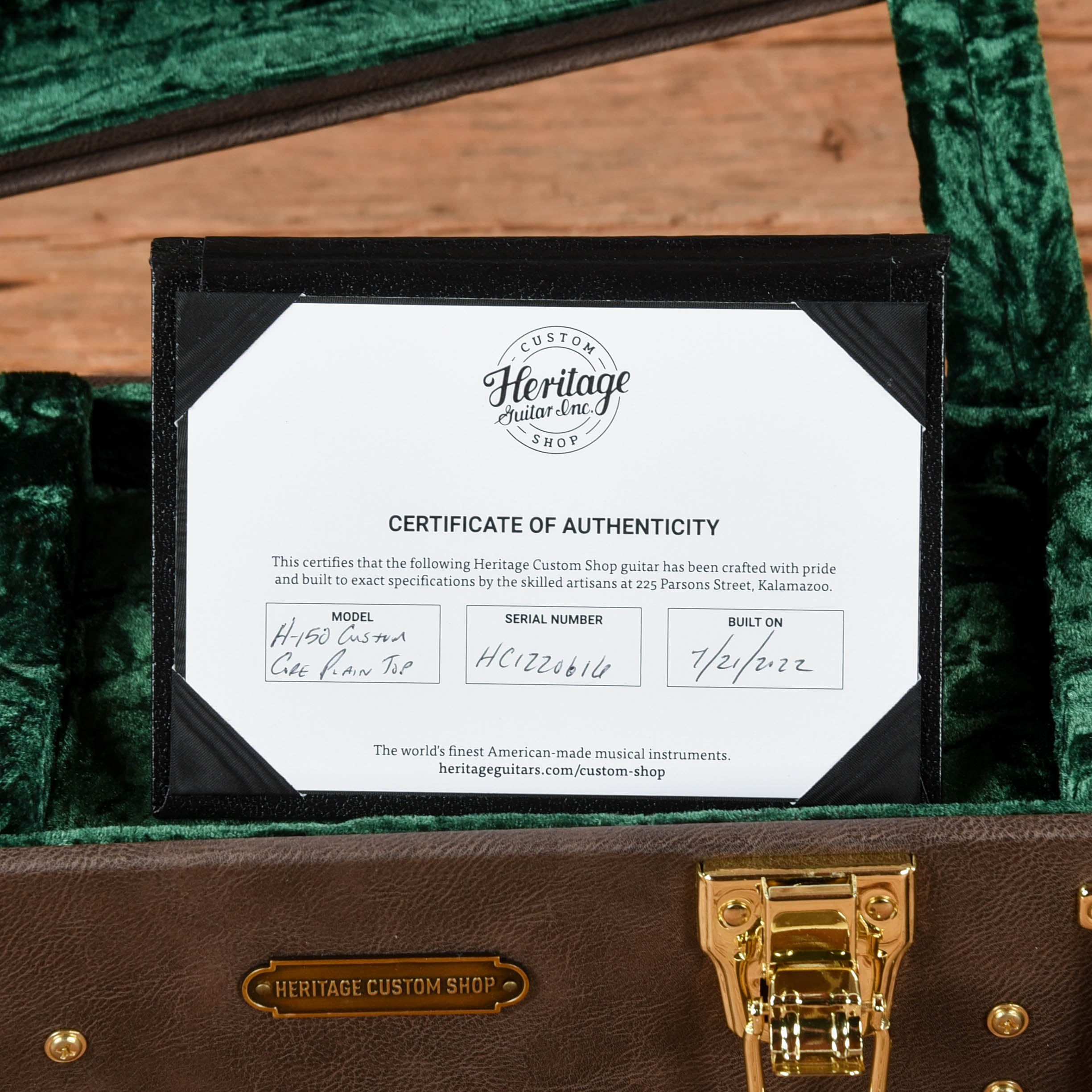 Heritage Custom Core H-150 Sunburst 2023