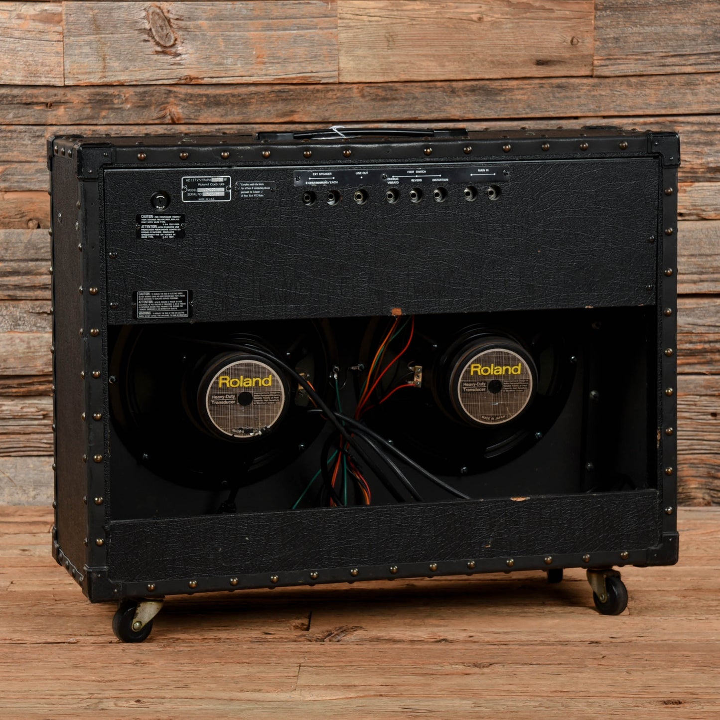 Roland JC-120 2-Channel 120-Watt 2x12" Guitar Combo Amp  1989