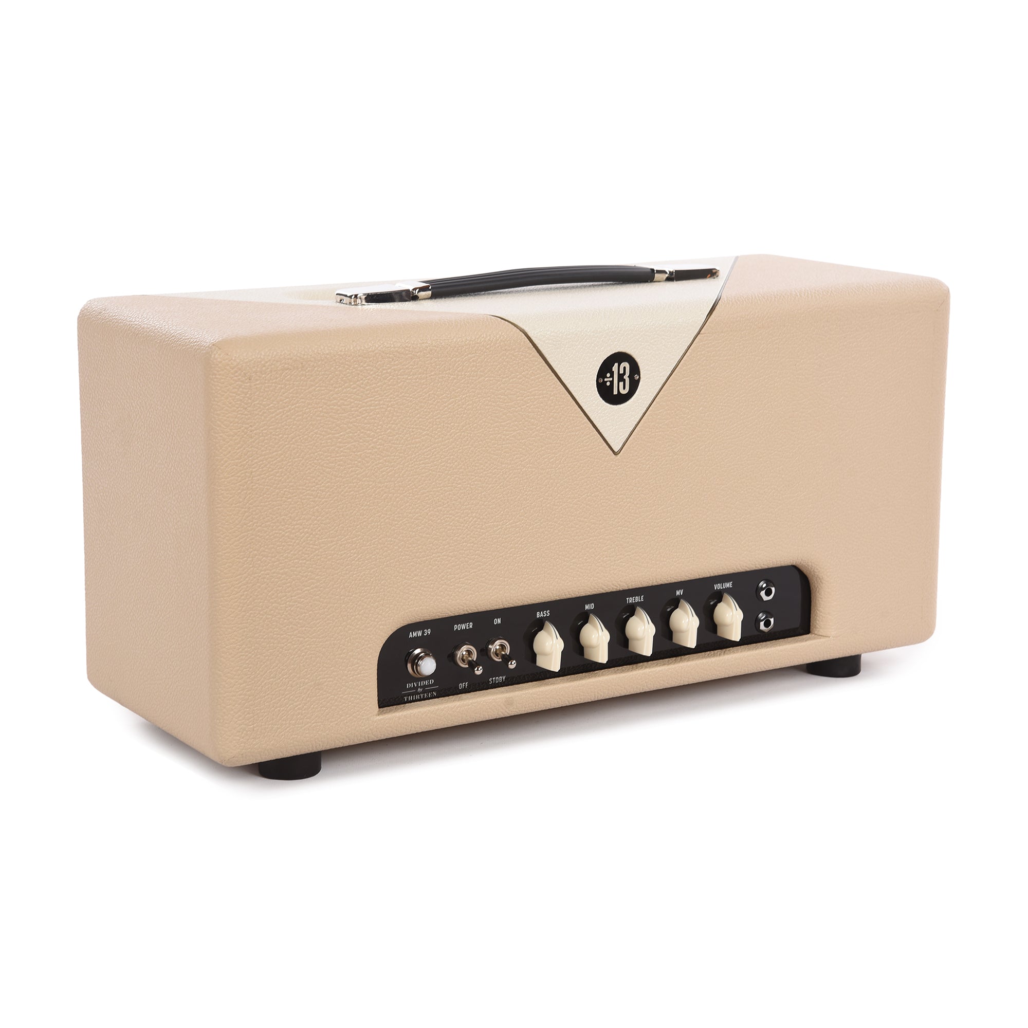 Divided by 13 AMW 39 39W Tube Head Vintage Vanilla Tolex, Cream V