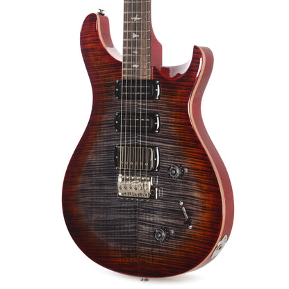 PRS SE Studio Charcoal Cherry Burst