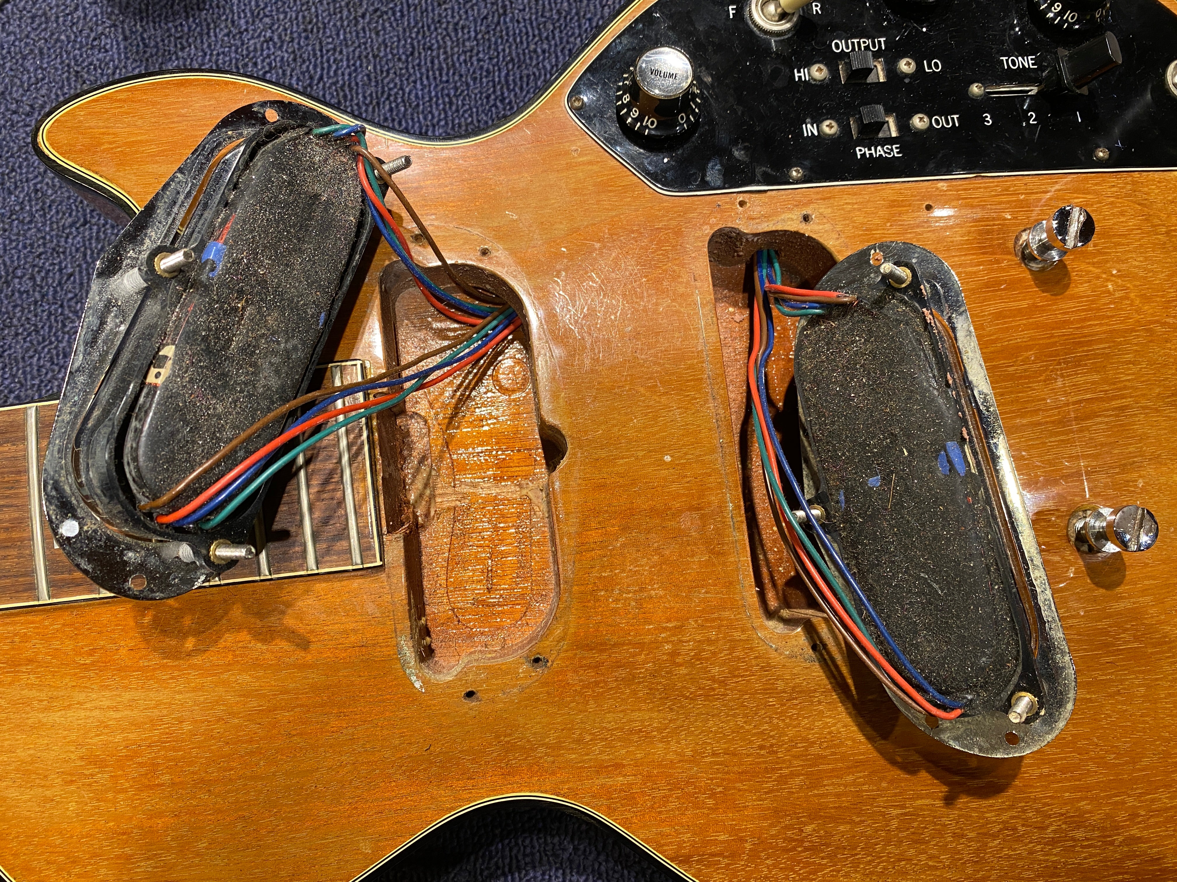 Gibson Les Paul Triumph Bass Walnut 1975