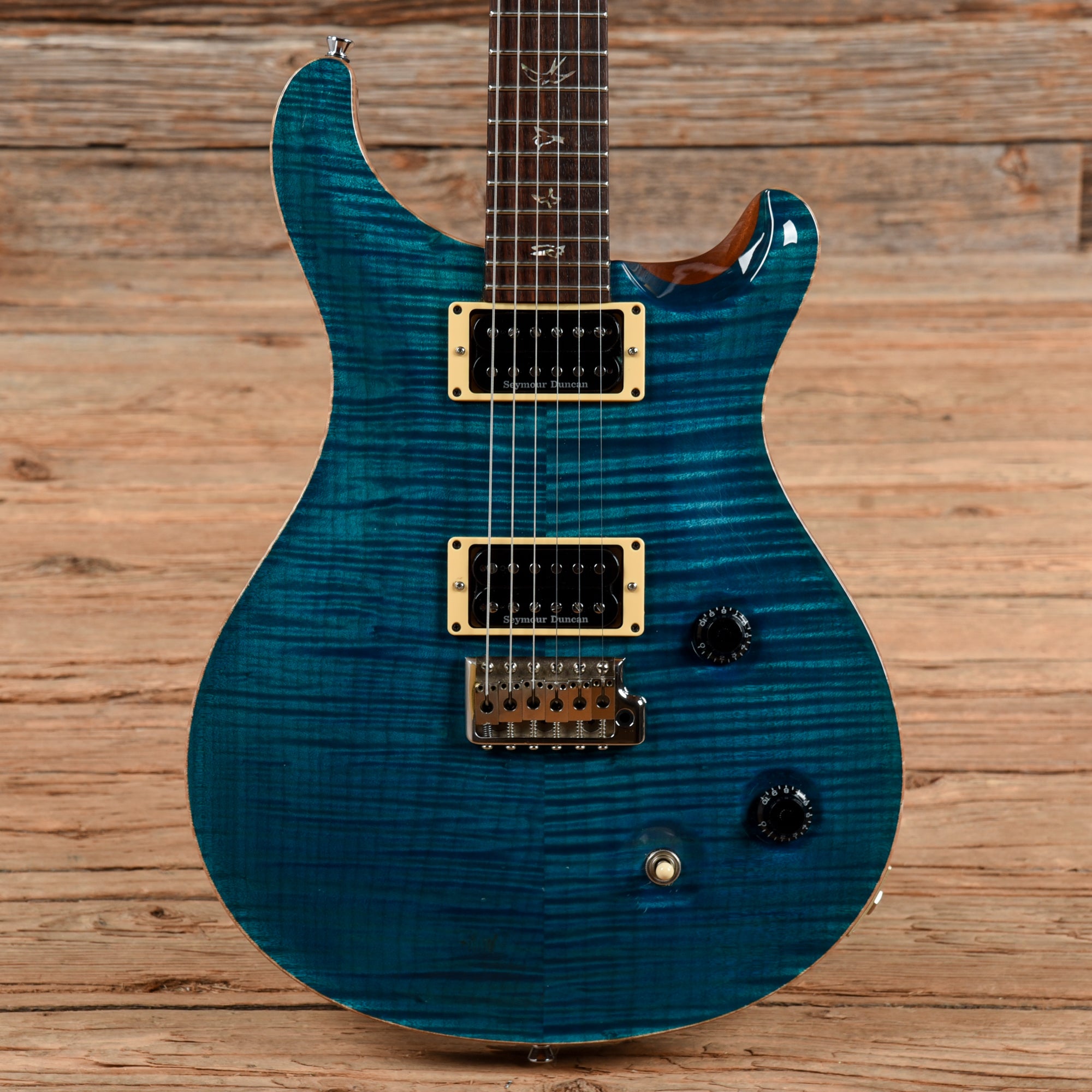 PRS Custom 22 Tremolo 10-Top Blue 2008 – Chicago Music Exchange