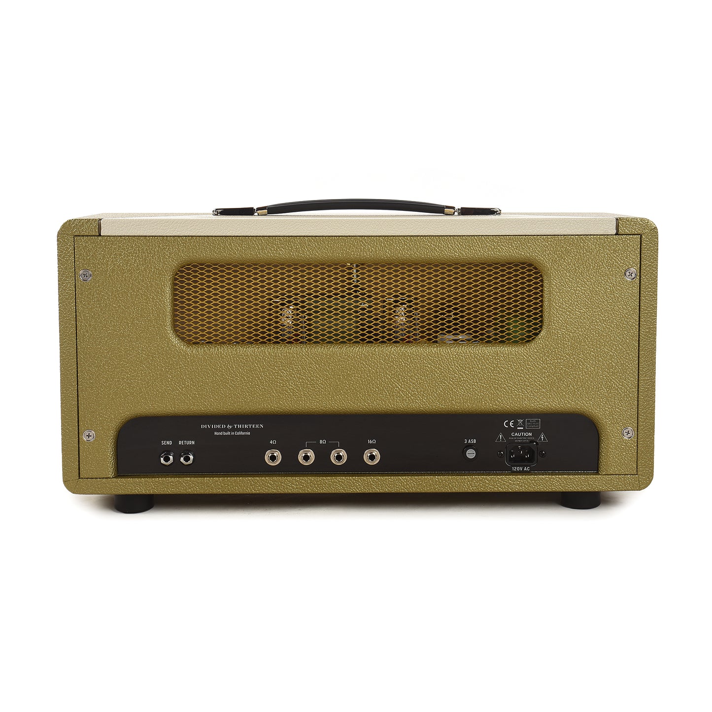 Divided by 13 AMW 39 39W Tube Head Gold Tolex, Cream V